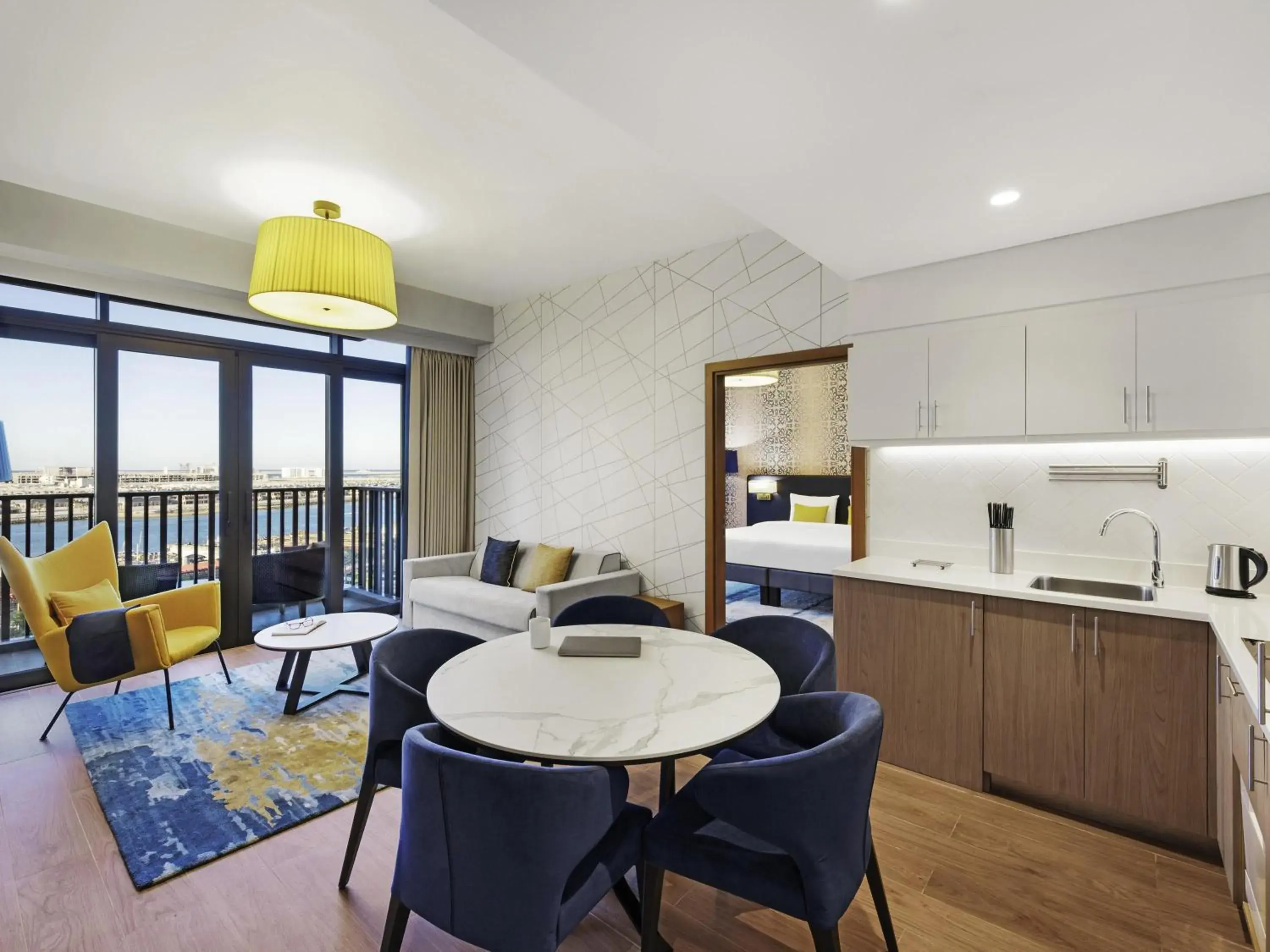 Bedroom in Aparthotel Adagio Dubai Deira Bedroom in Aparthotel Adagio Dubai Deira