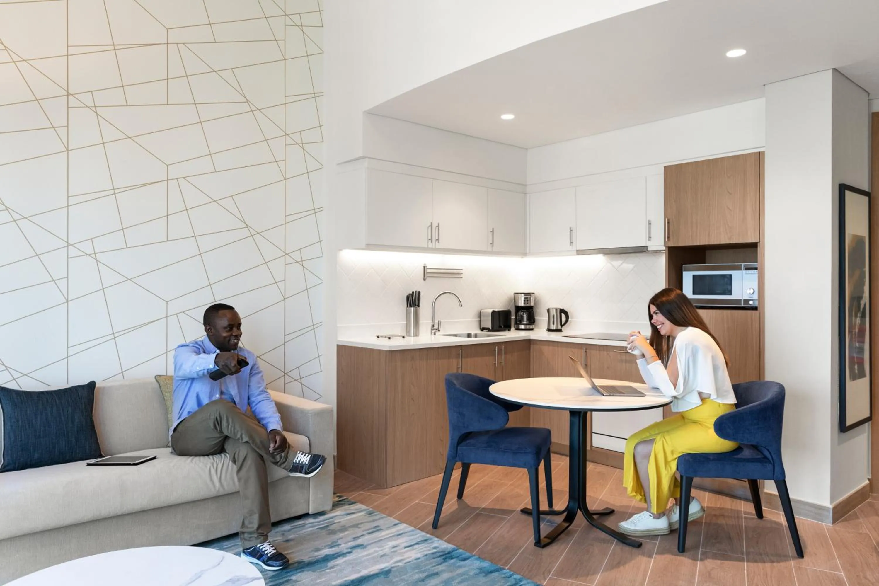 People in Aparthotel Adagio Dubai Deira