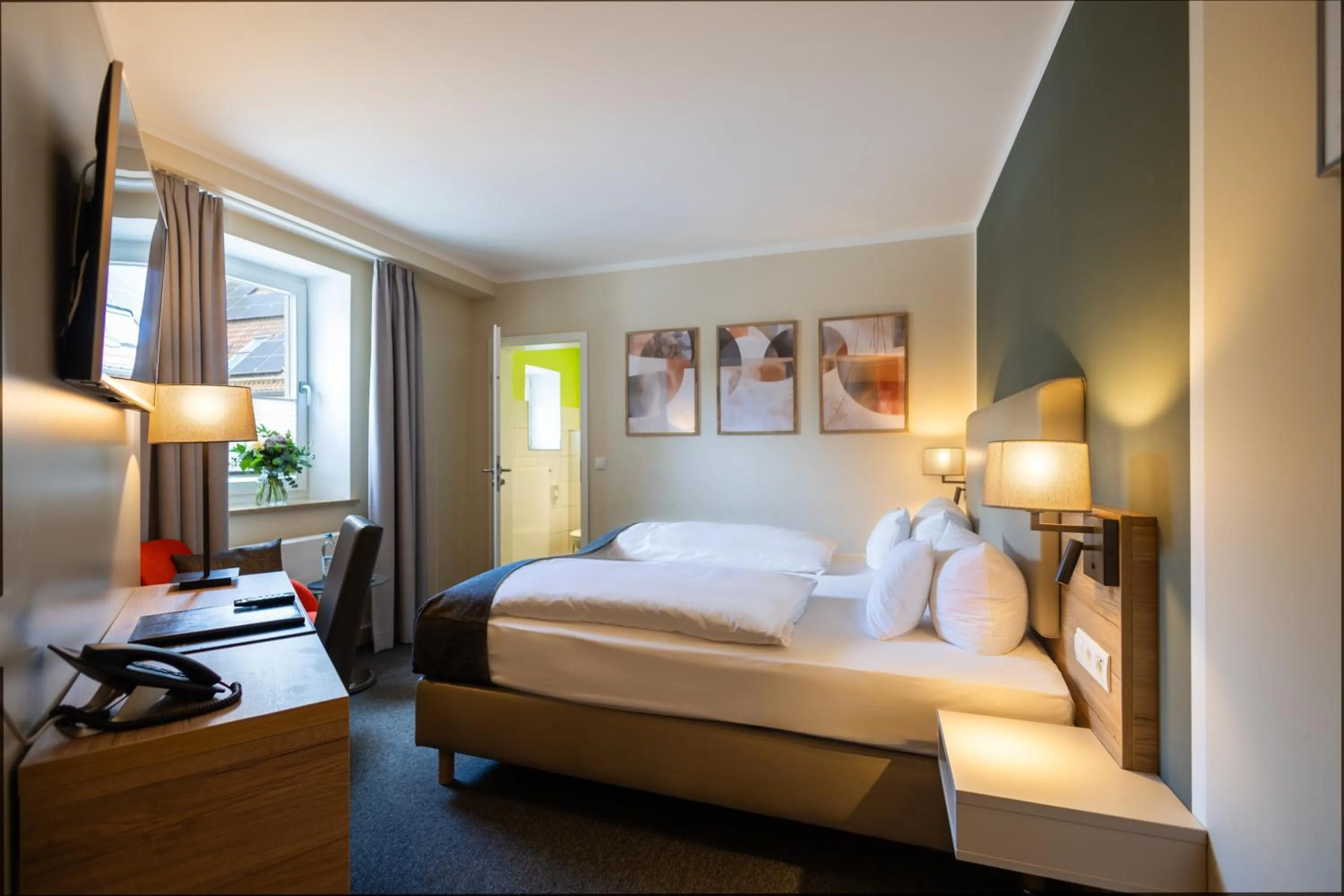 Bed in Hotel Stempferhof