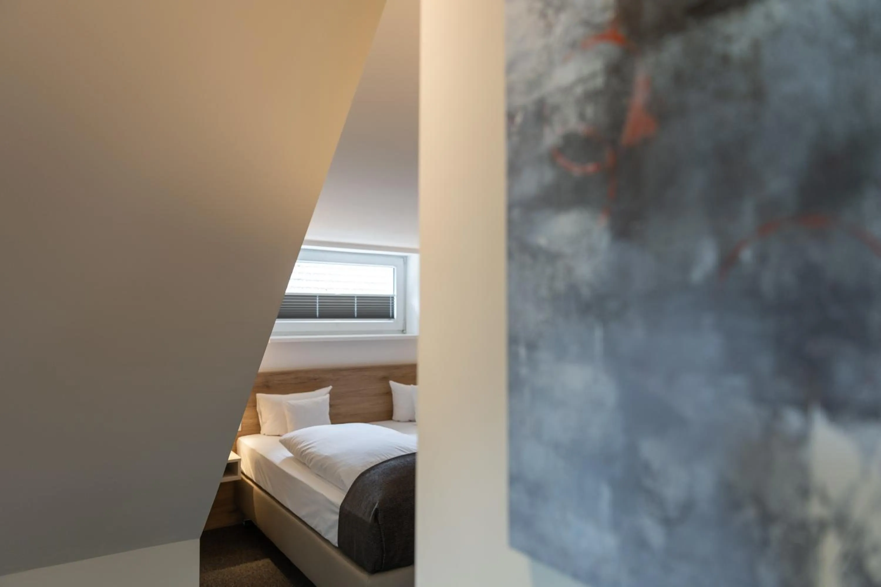 Bed in Hotel Stempferhof