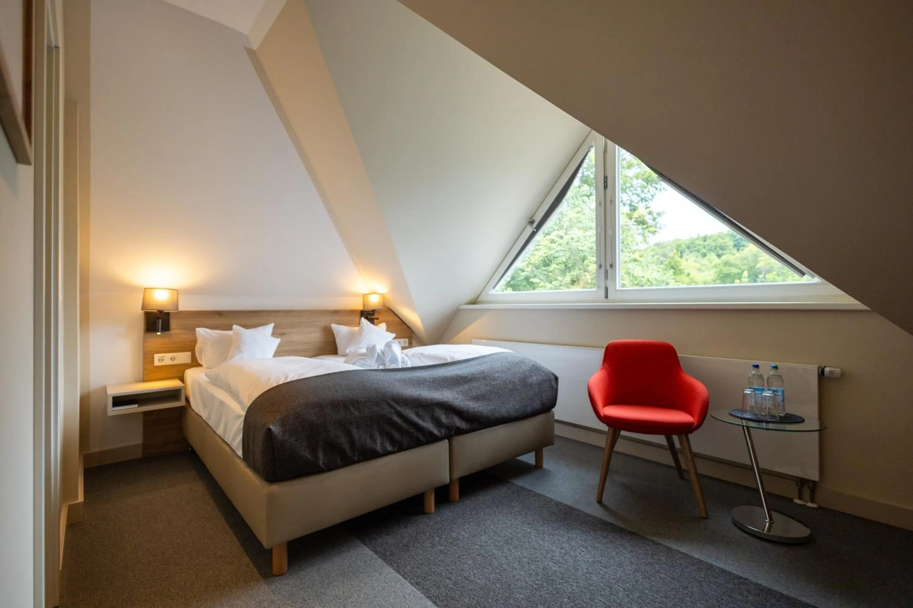 Photo of the whole room, Bed in Hotel Stempferhof