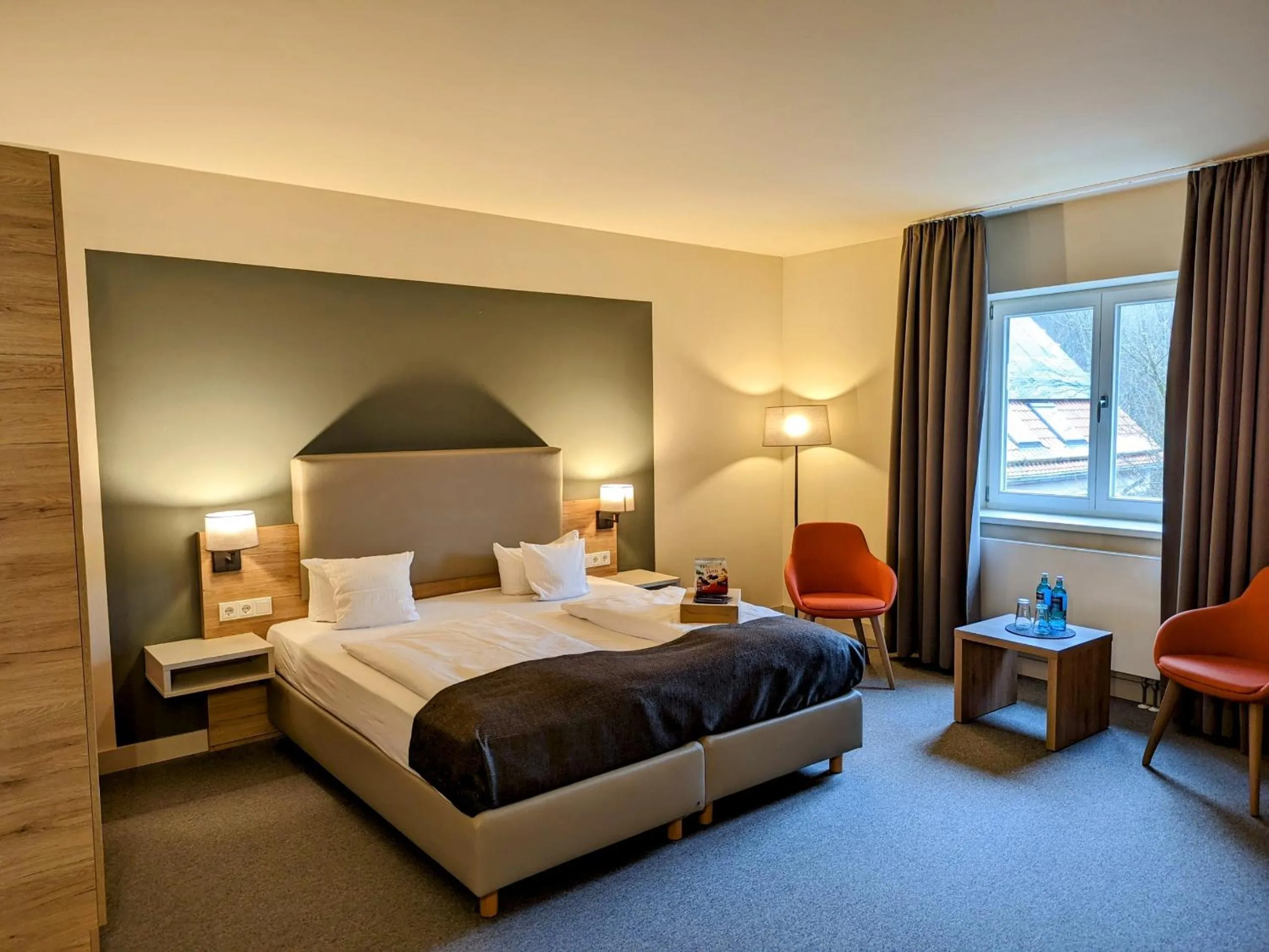 Bed in Hotel Stempferhof