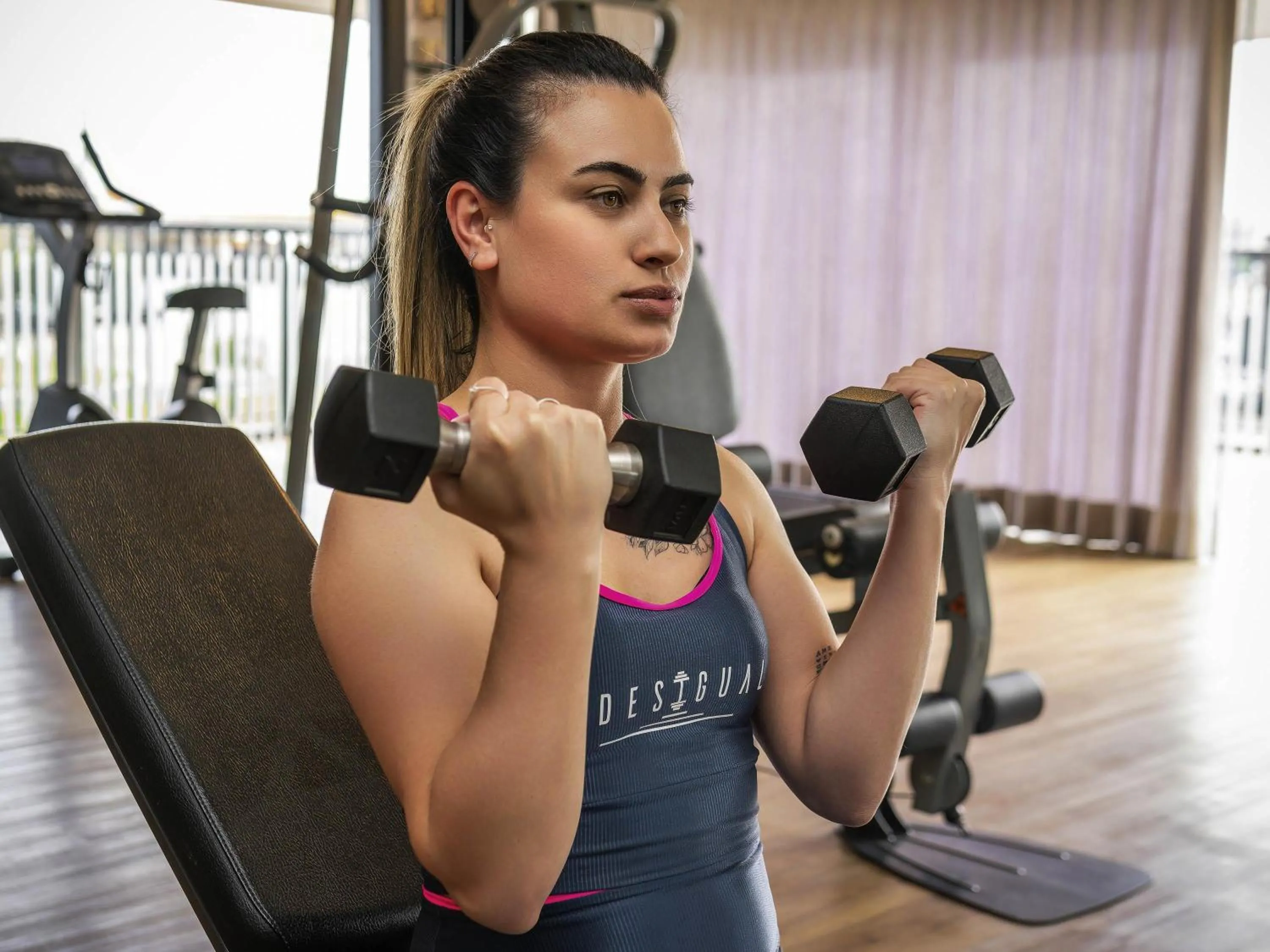 Fitness centre/facilities in Novotel Criciuma