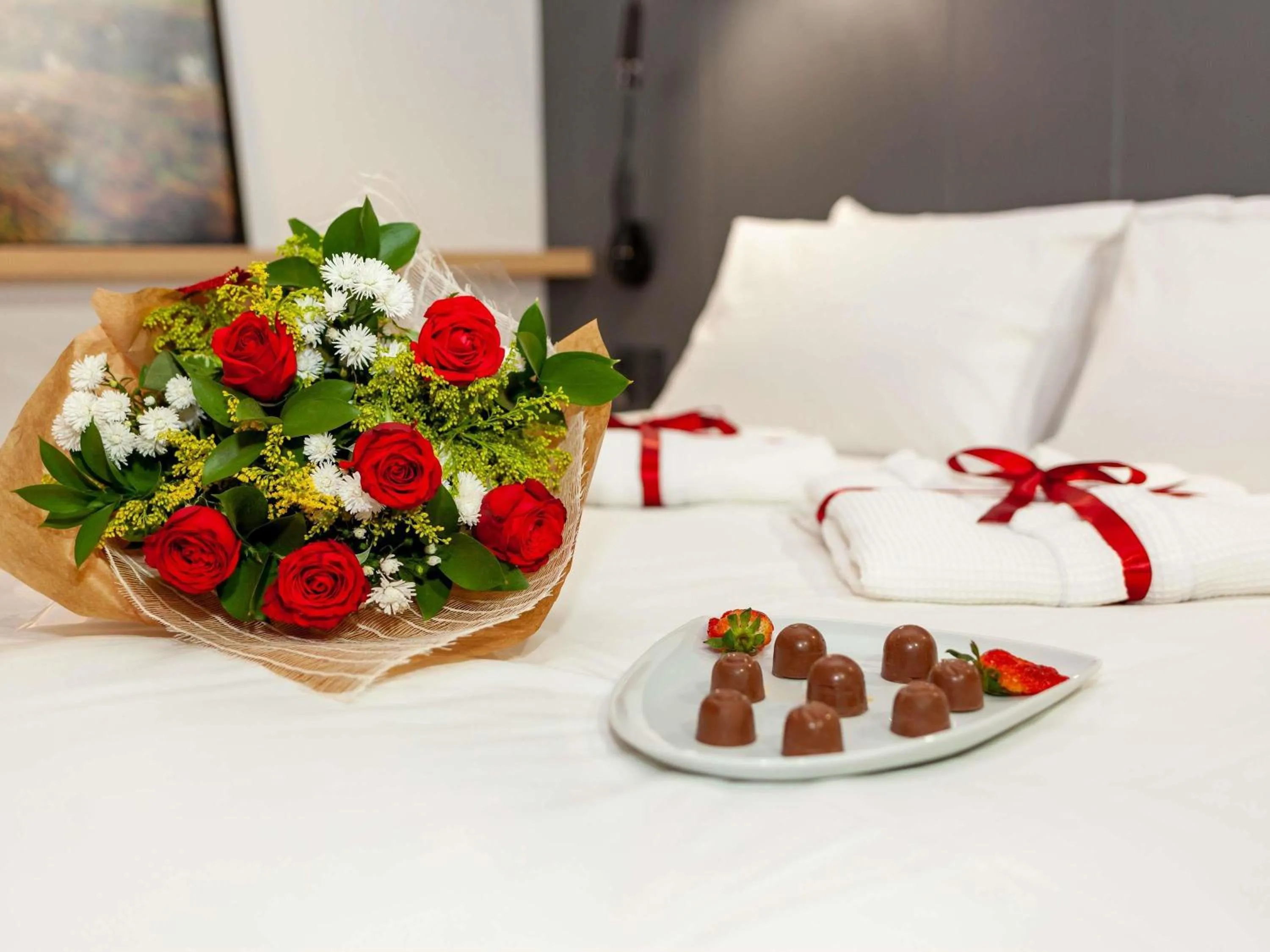 Bedroom, Bed in Novotel Criciuma