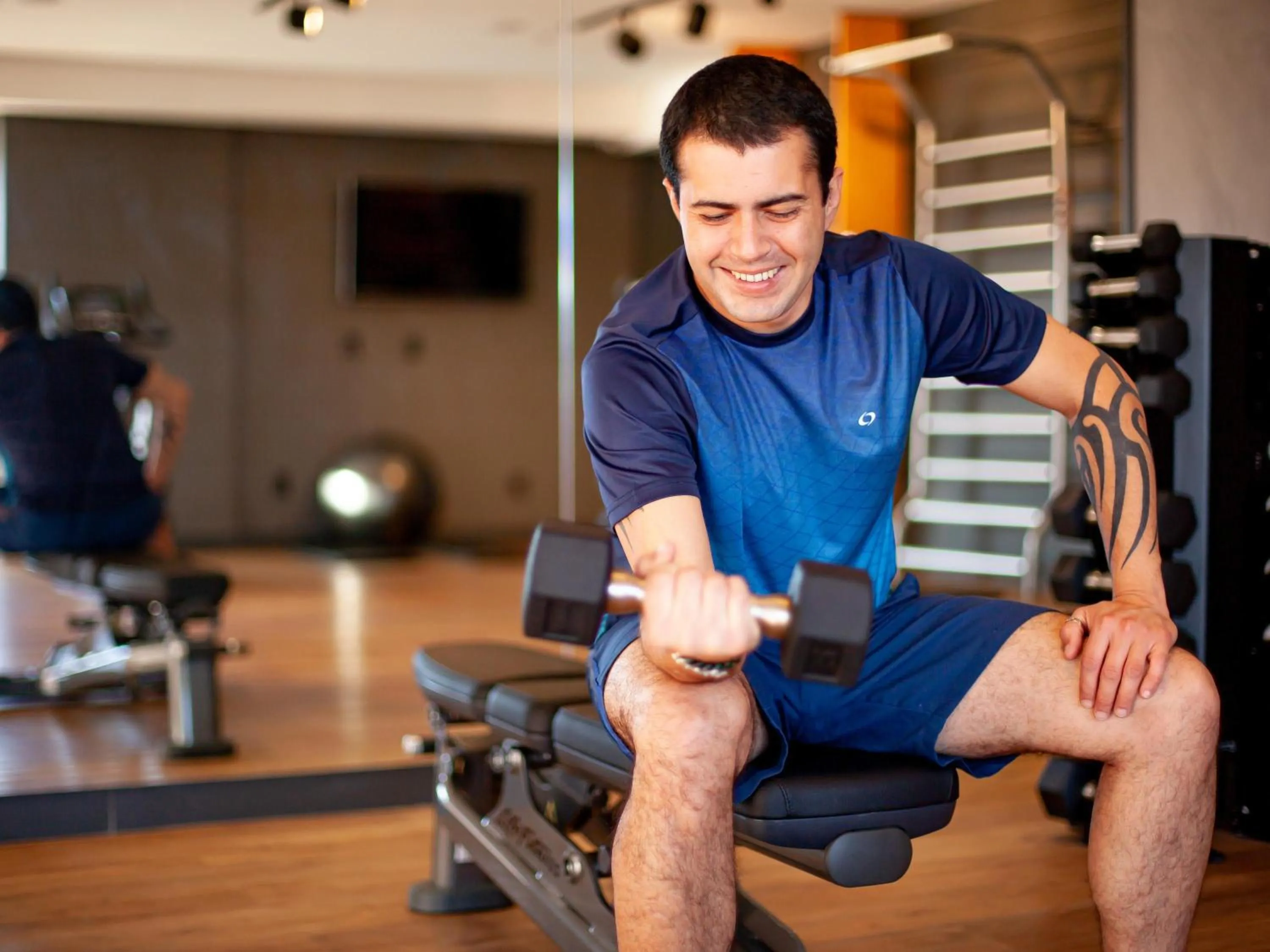 Fitness centre/facilities in Novotel Criciuma