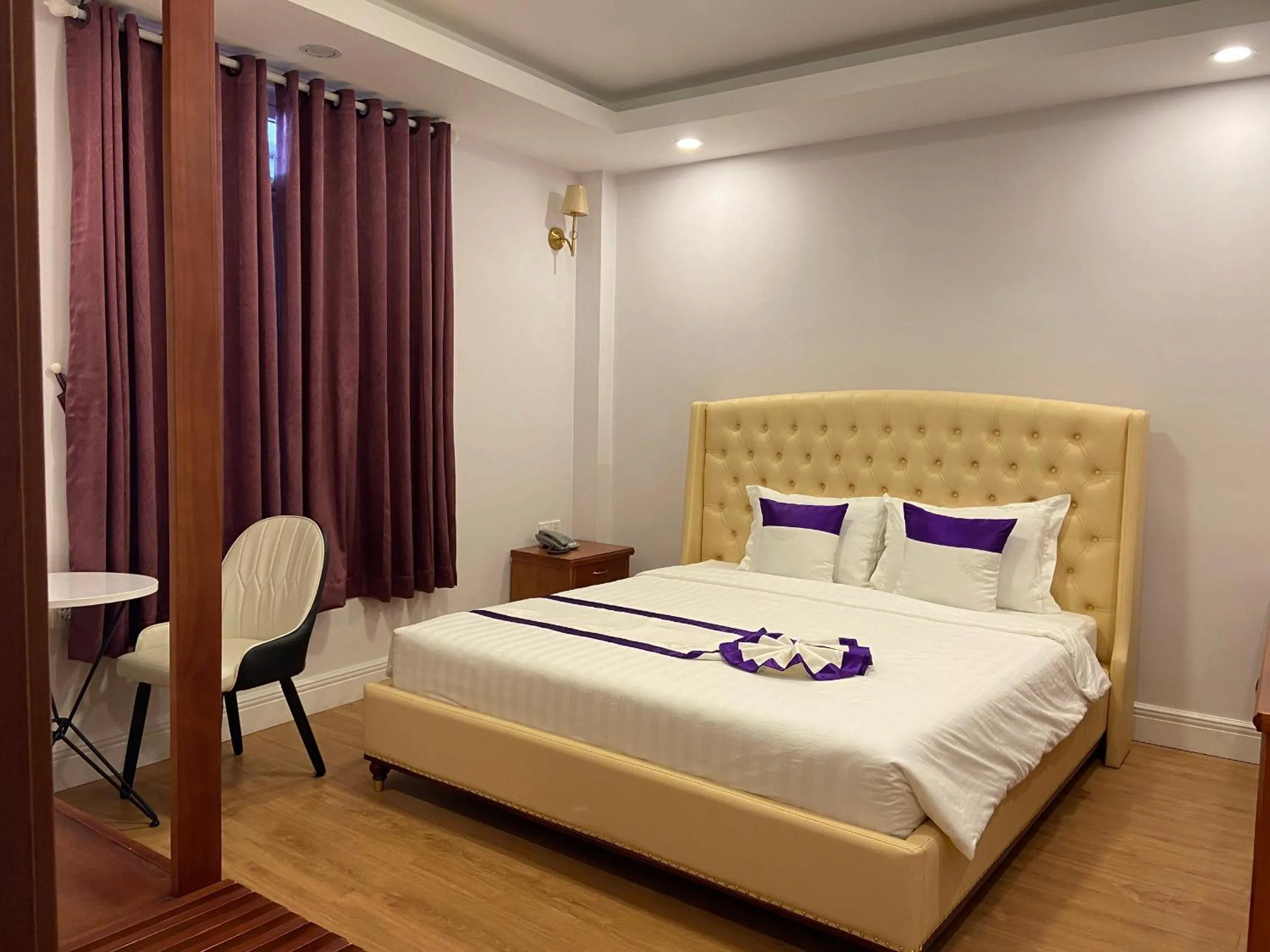 Photo of the whole room, Bed in Peach Valley Hotel Dalat