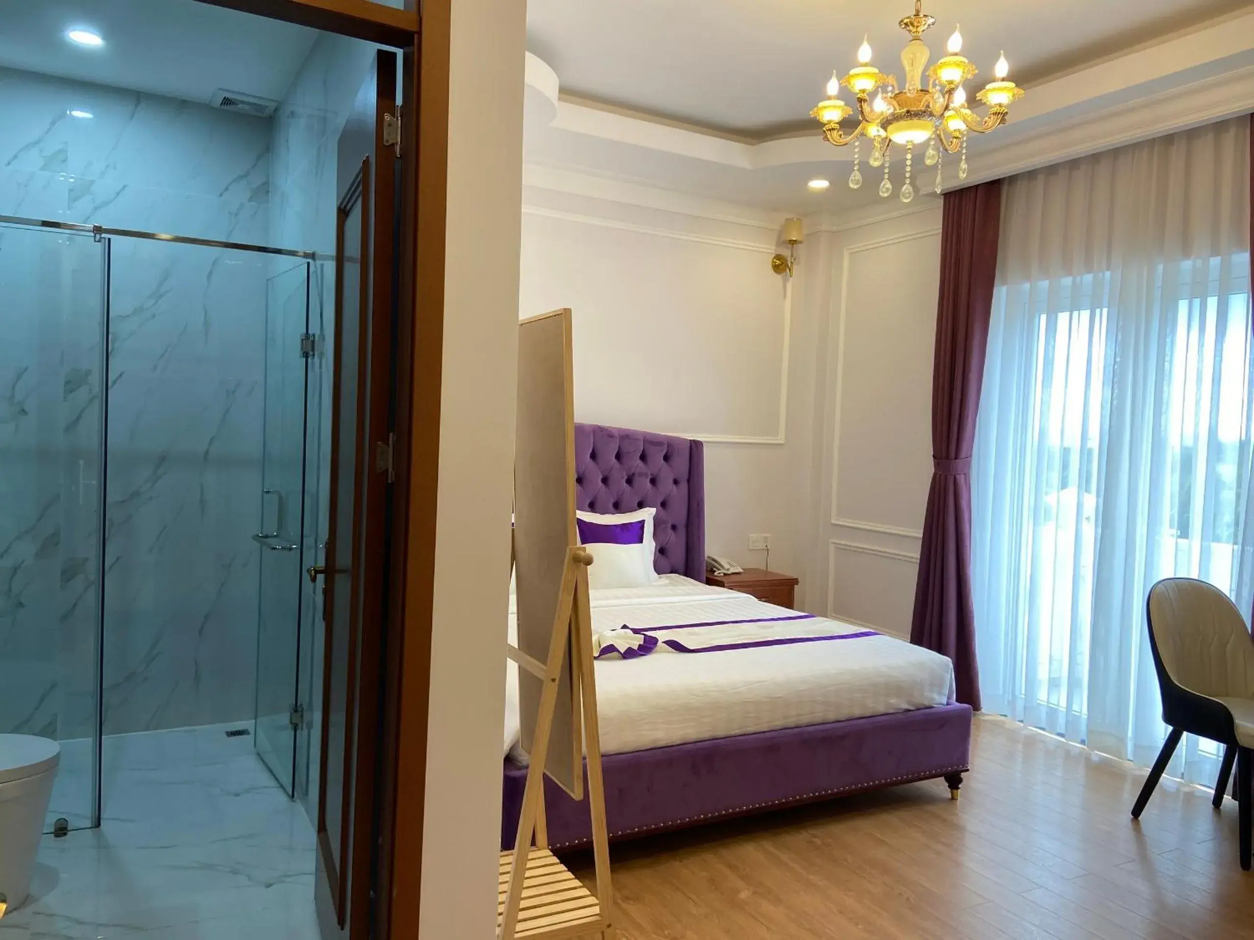 Property building, Bed in Peach Valley Hotel Dalat Property building, Bed in Peach Valley Hotel Dalat