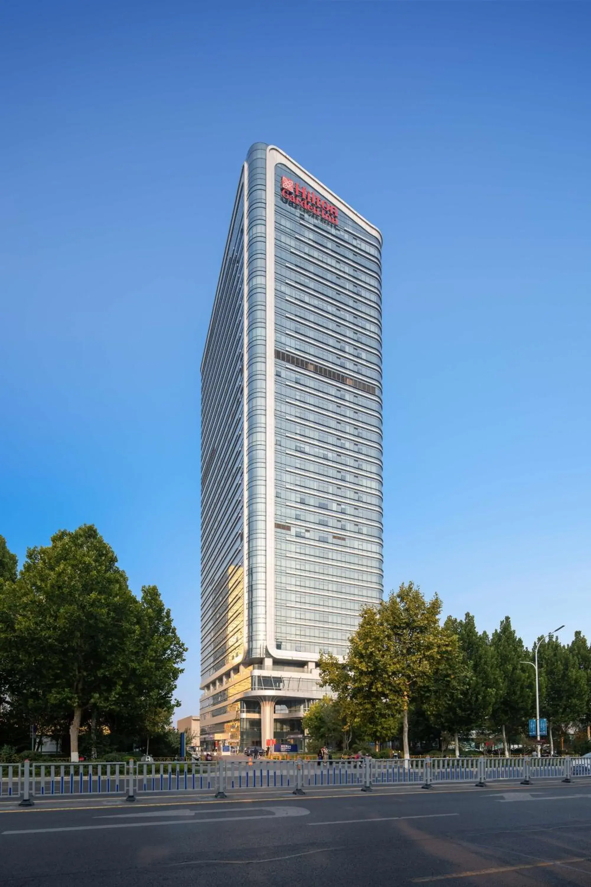Property building in Hilton Garden Inn Zibo Zhangdian Property building in Hilton Garden Inn Zibo Zhangdian