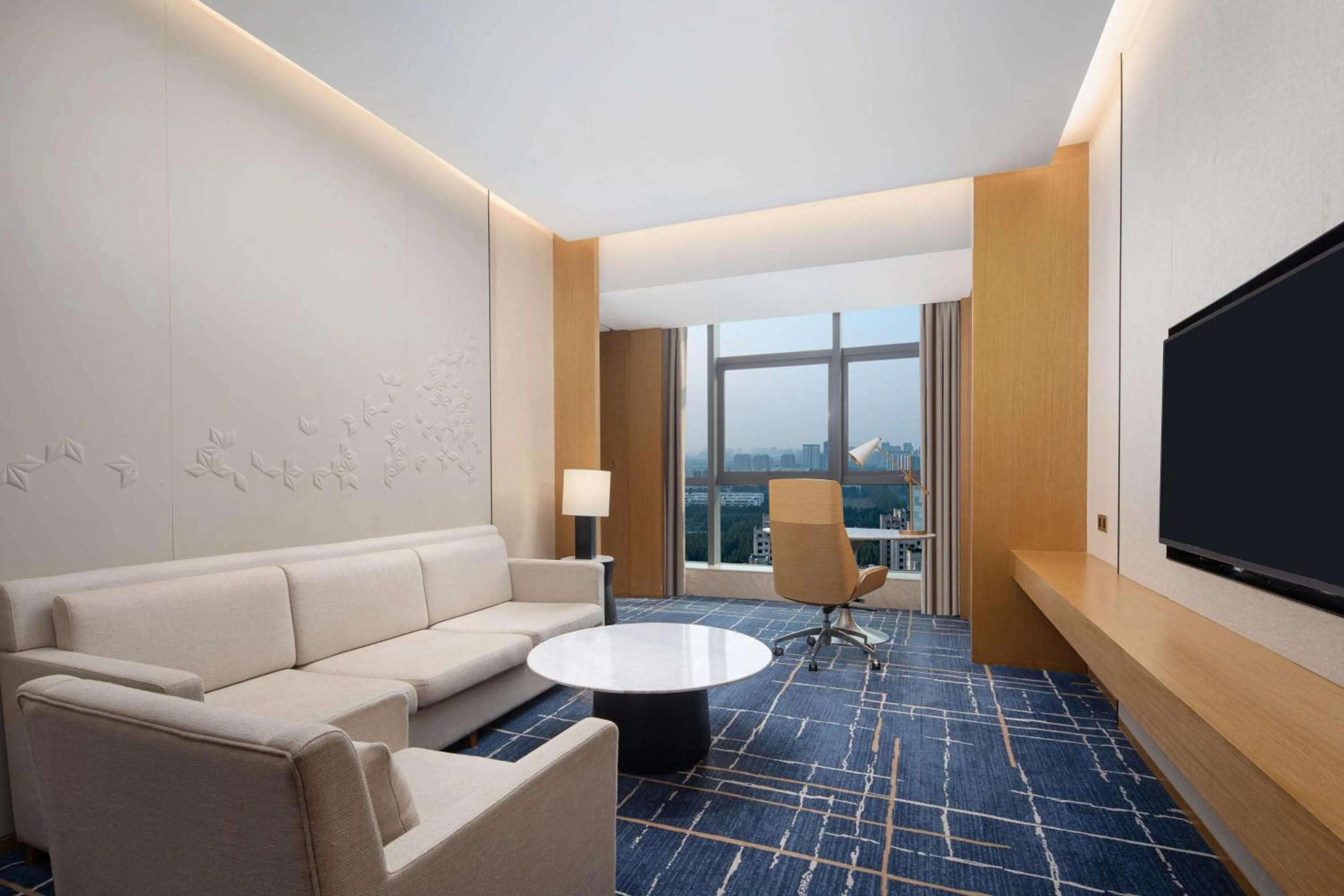 Living room in Hilton Garden Inn Zibo Zhangdian