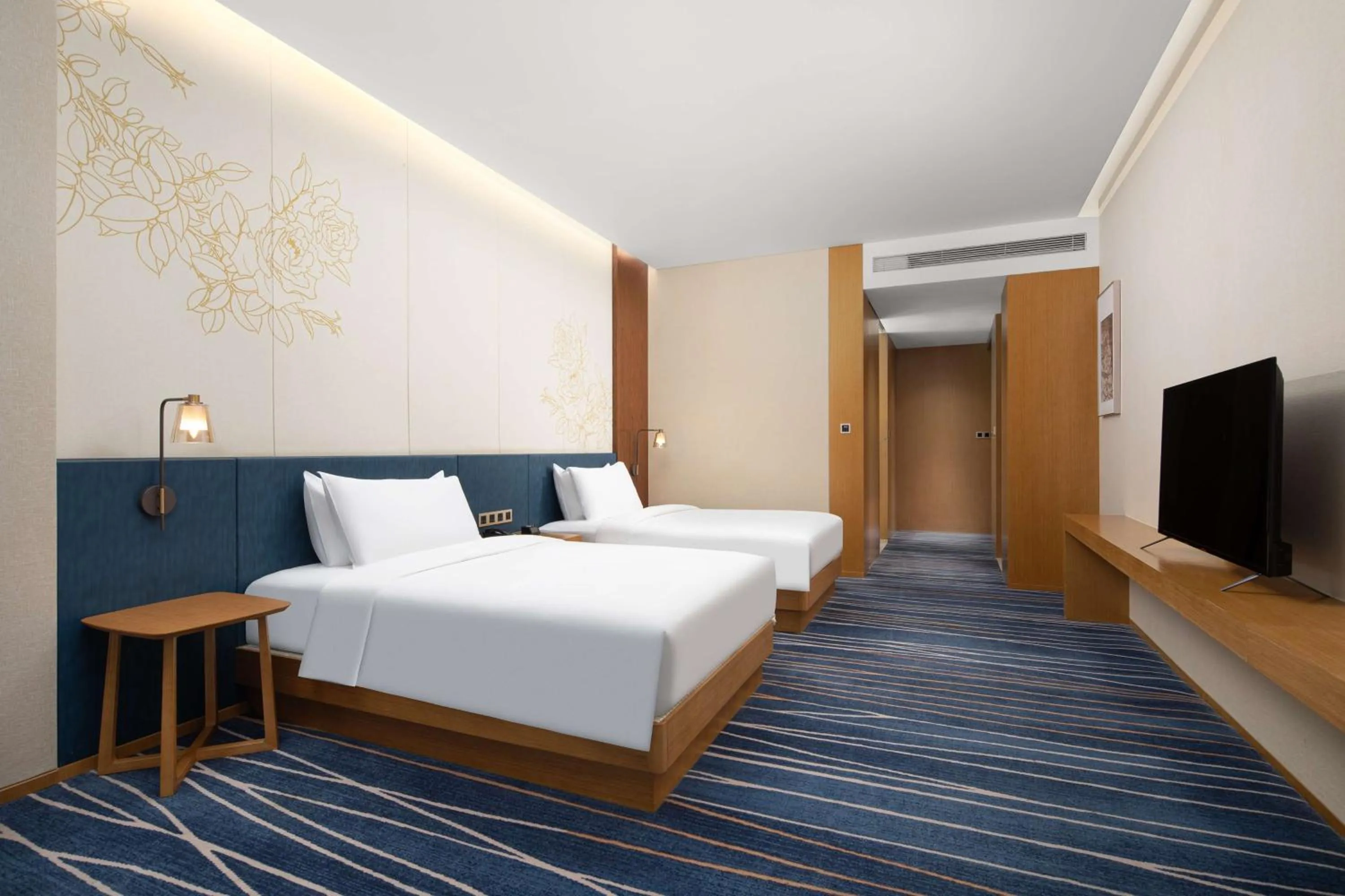Bed in Hilton Garden Inn Zibo Zhangdian