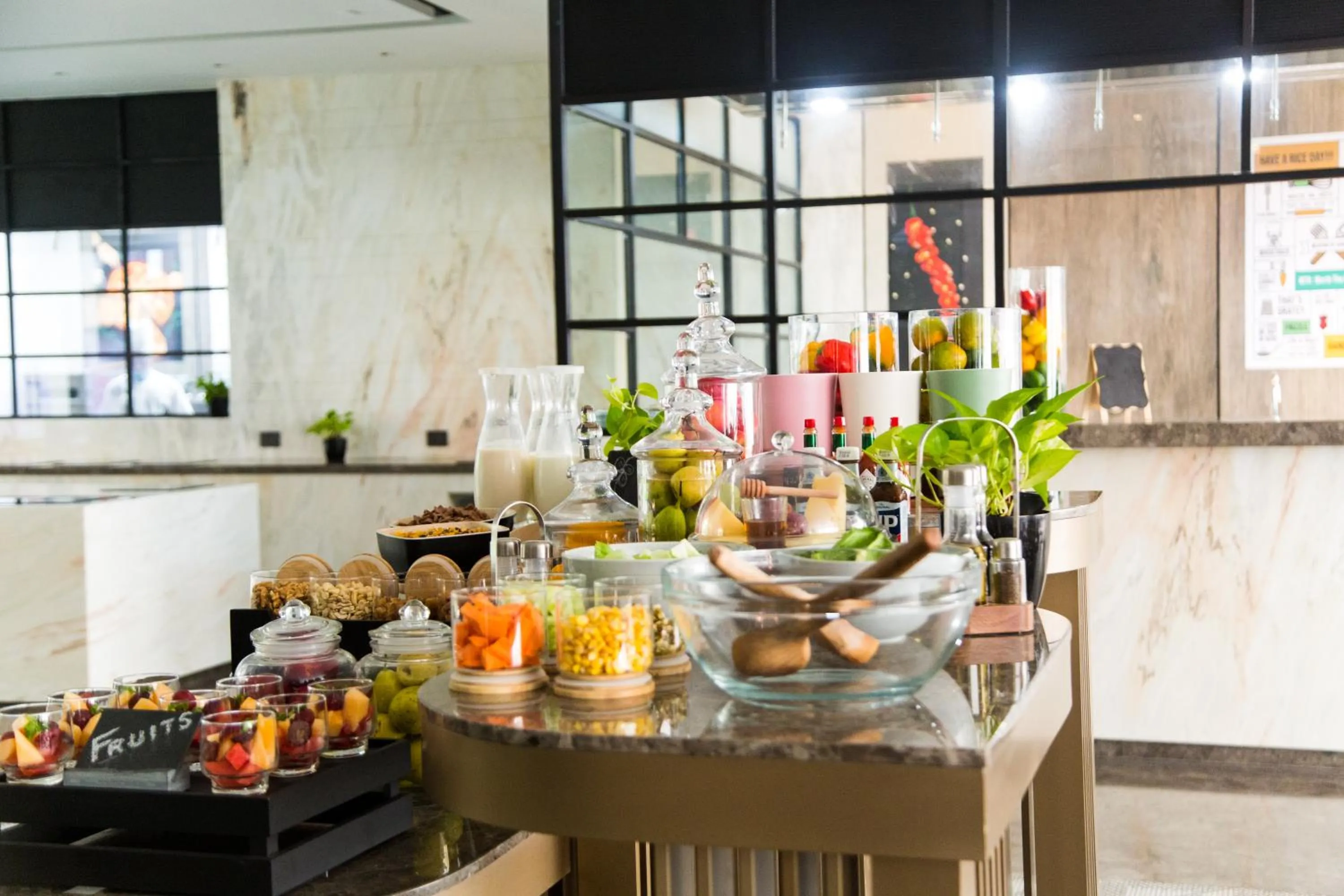 Breakfast in Radisson Blu Mumbai International Airport