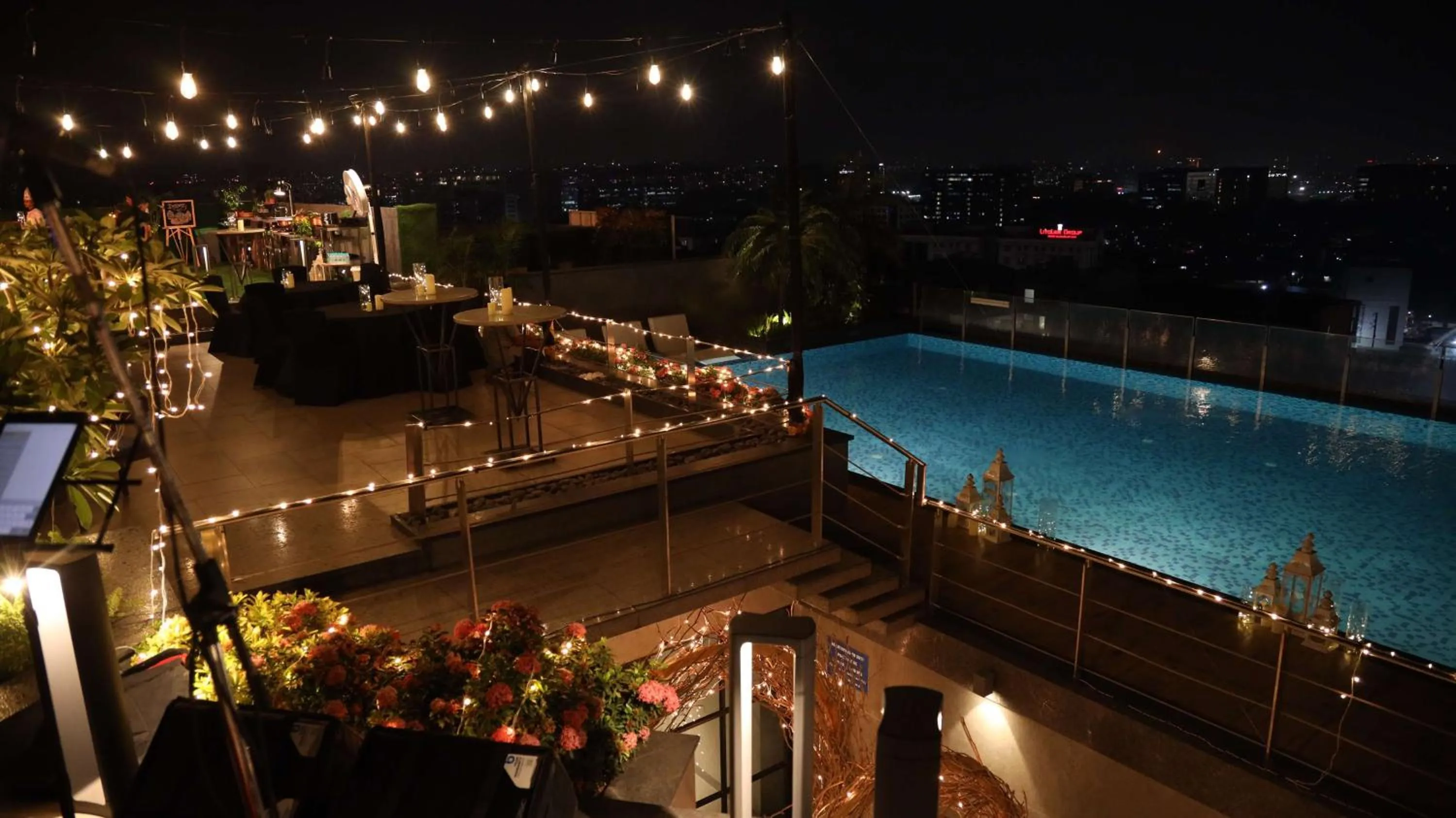 Pool view in Radisson Blu Mumbai International Airport