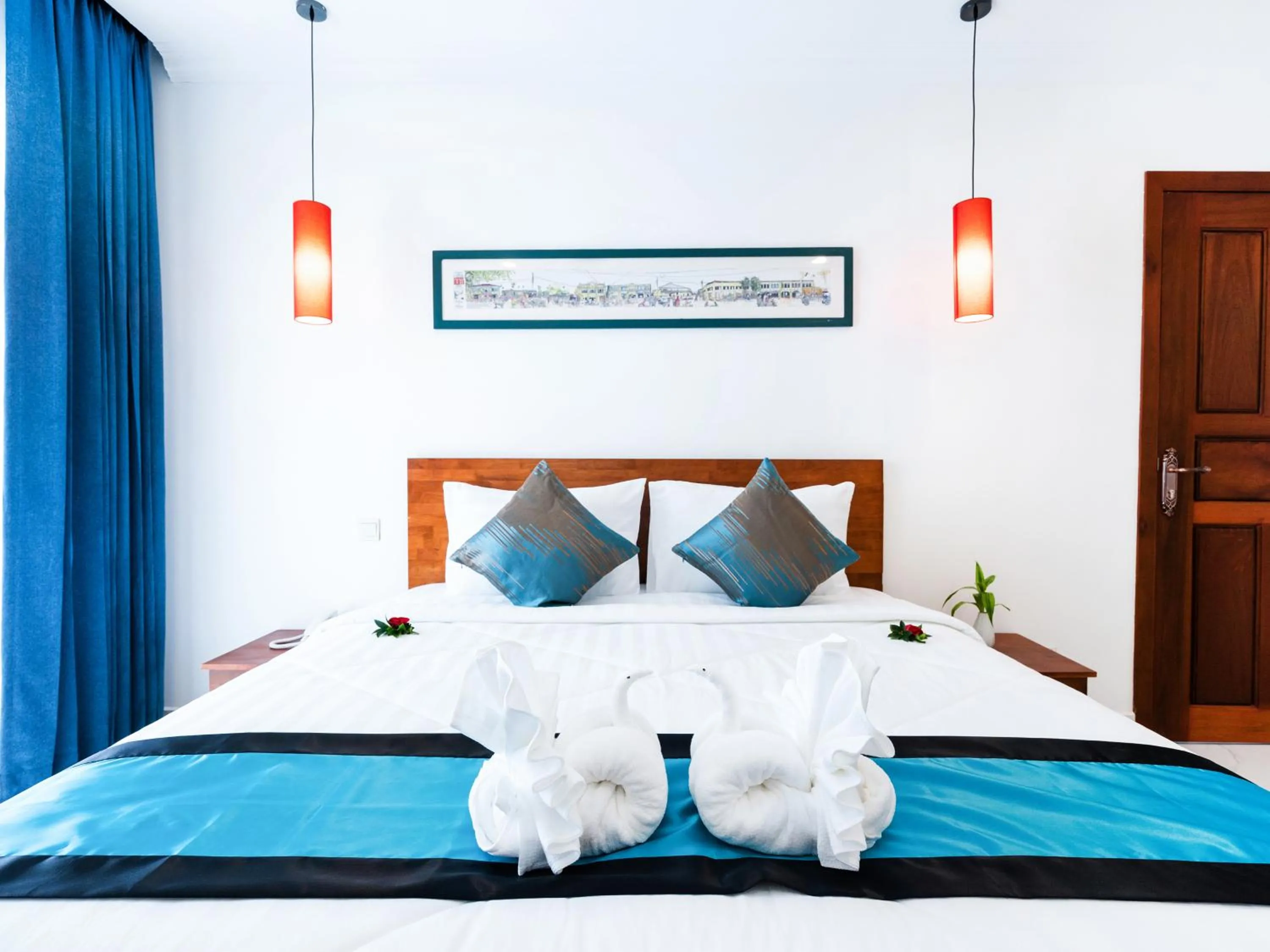 Bed in Le Kree Downtown Hotel