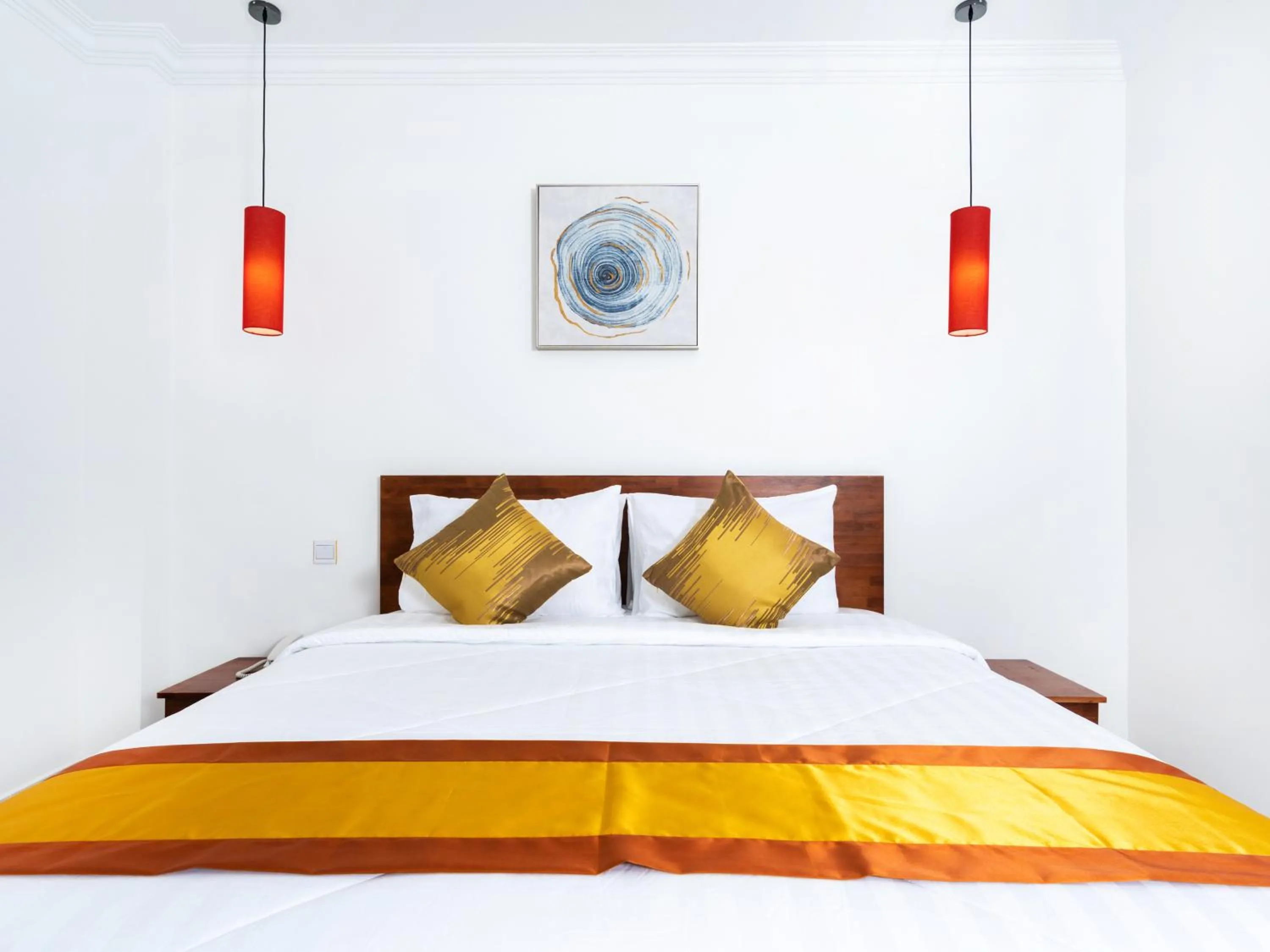 Bed in Le Kree Downtown Hotel