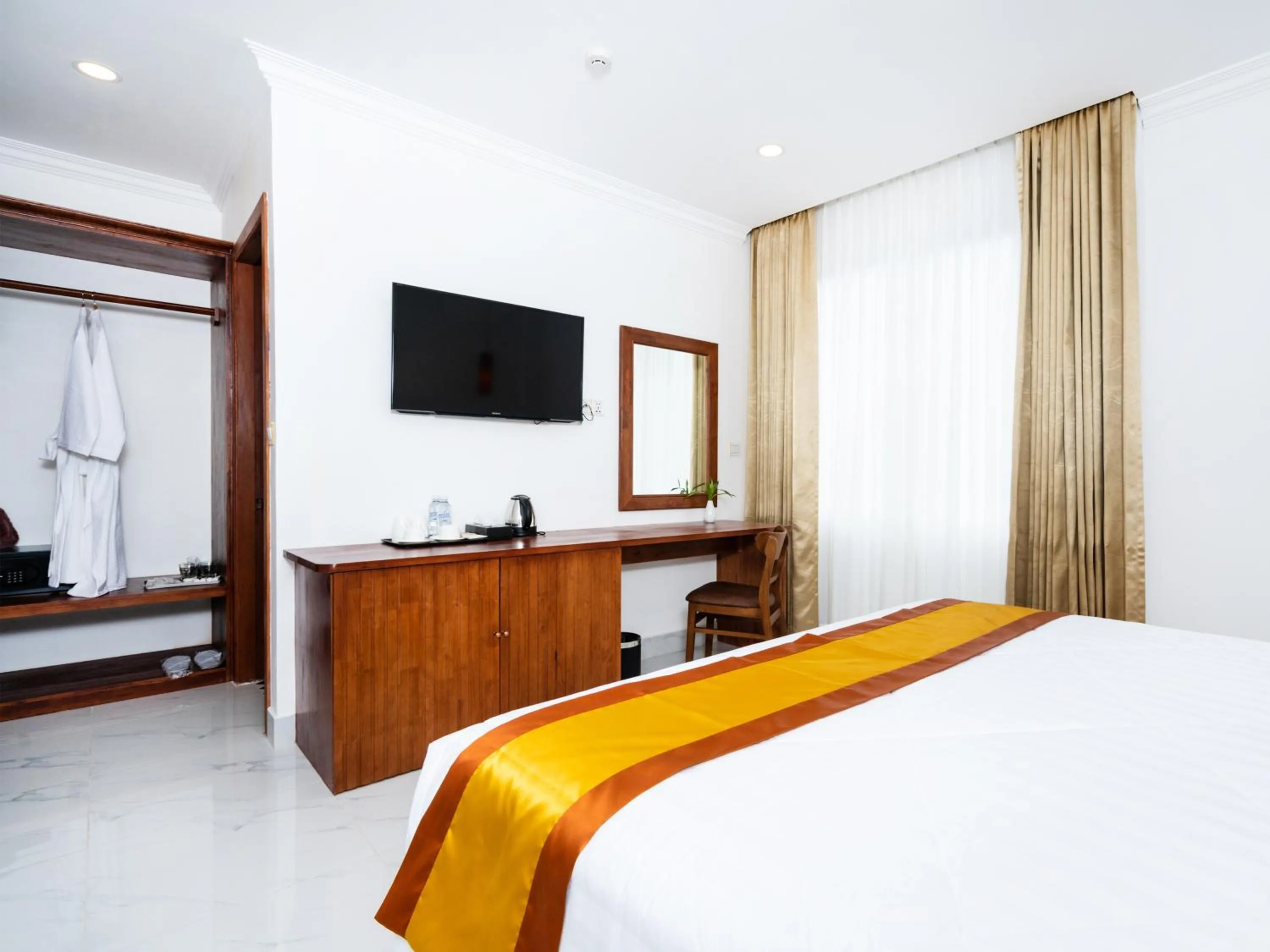 Bed in Le Kree Downtown Hotel