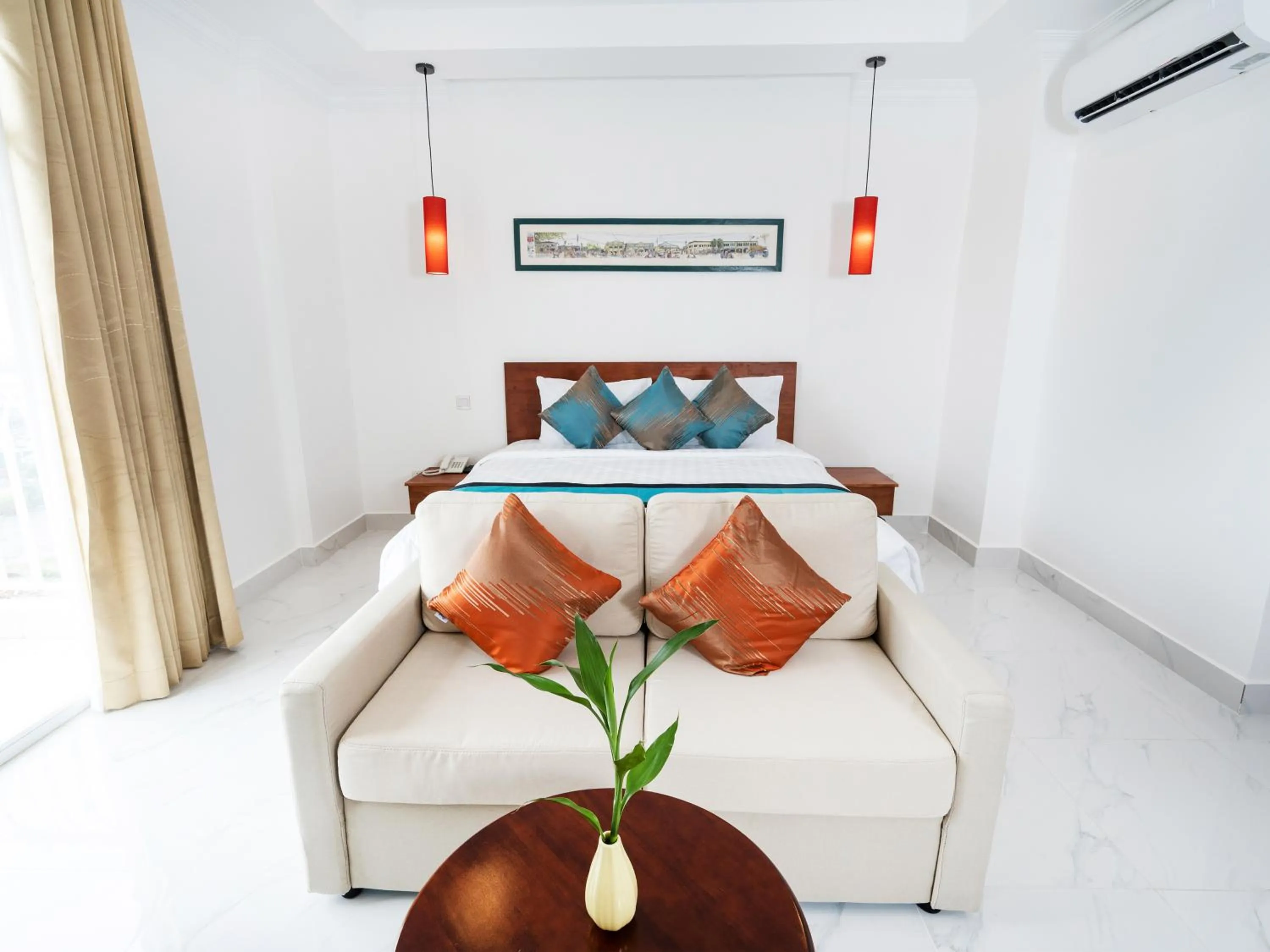 Bed in Le Kree Downtown Hotel