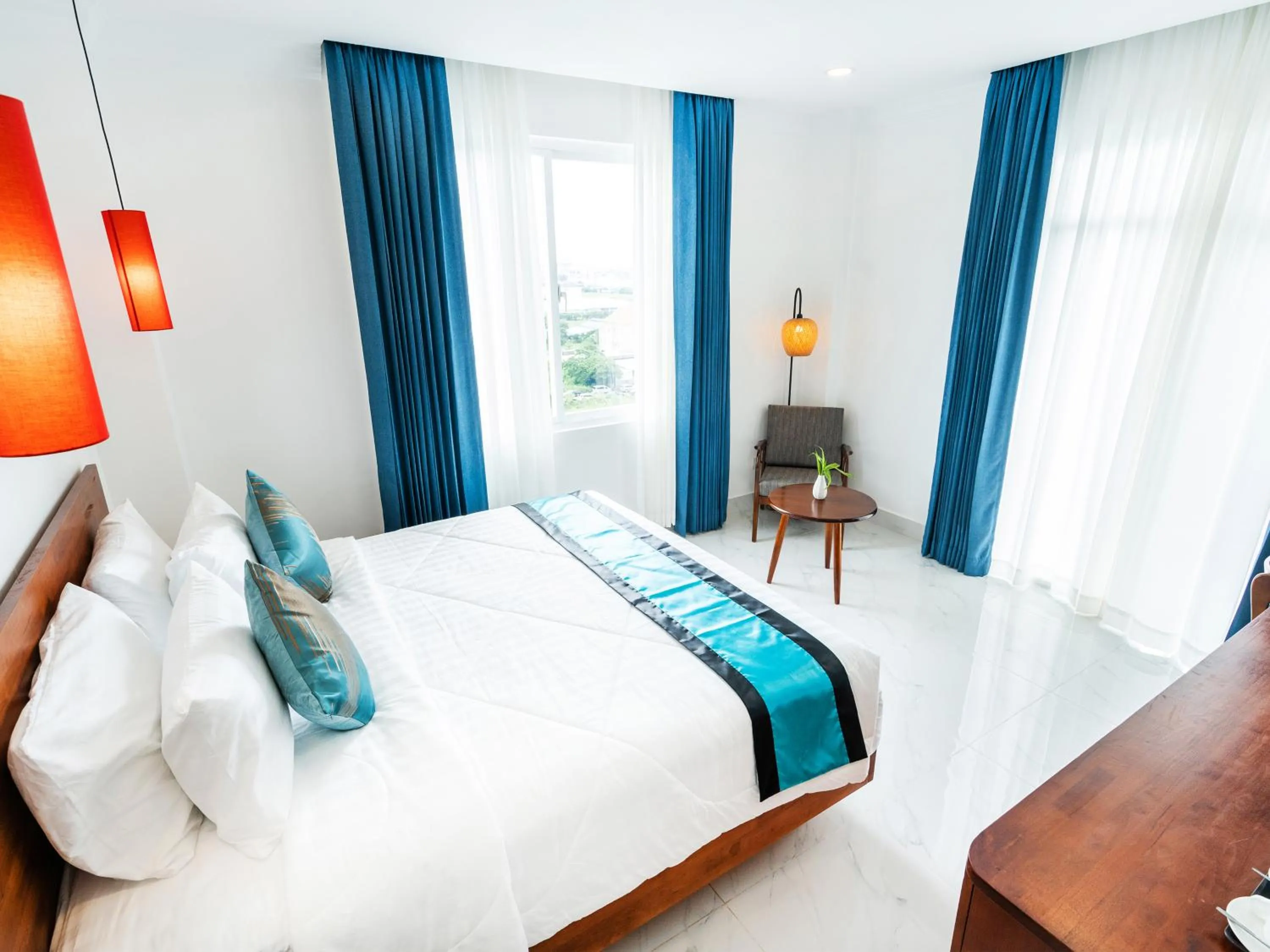 View (from property/room), Bed in Le Kree Downtown Hotel