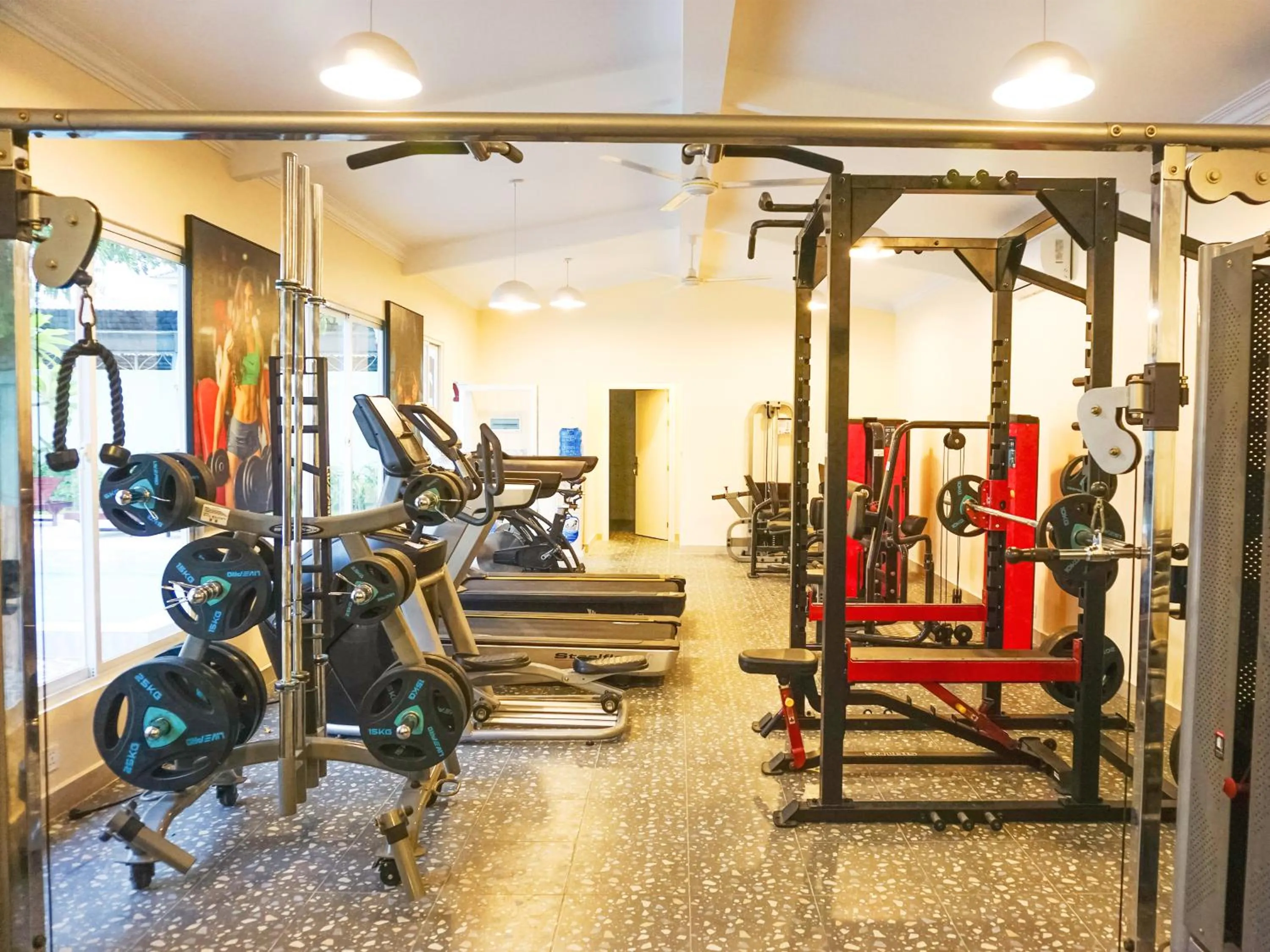 Fitness centre/facilities in Le Kree Downtown Hotel