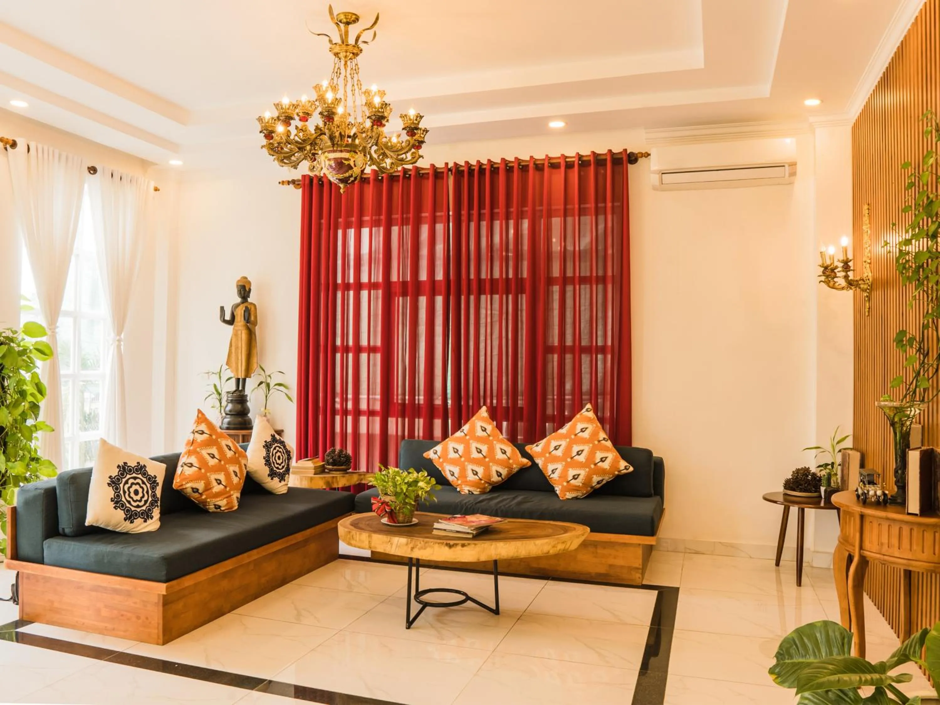 Living room in Le Kree Downtown Hotel