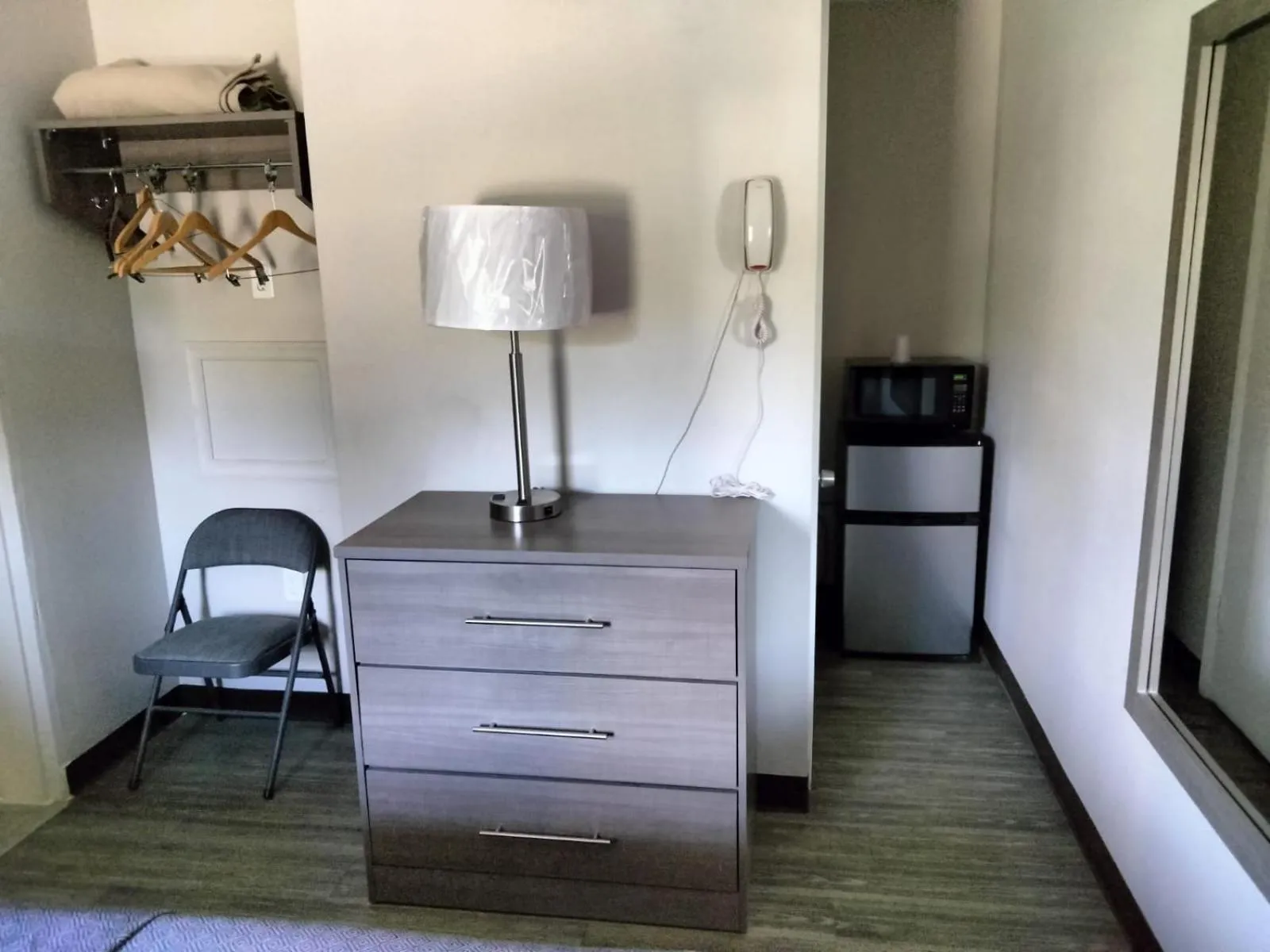 wardrobe in Trolley Stop Motel, Media ,Near PHL Airport PA