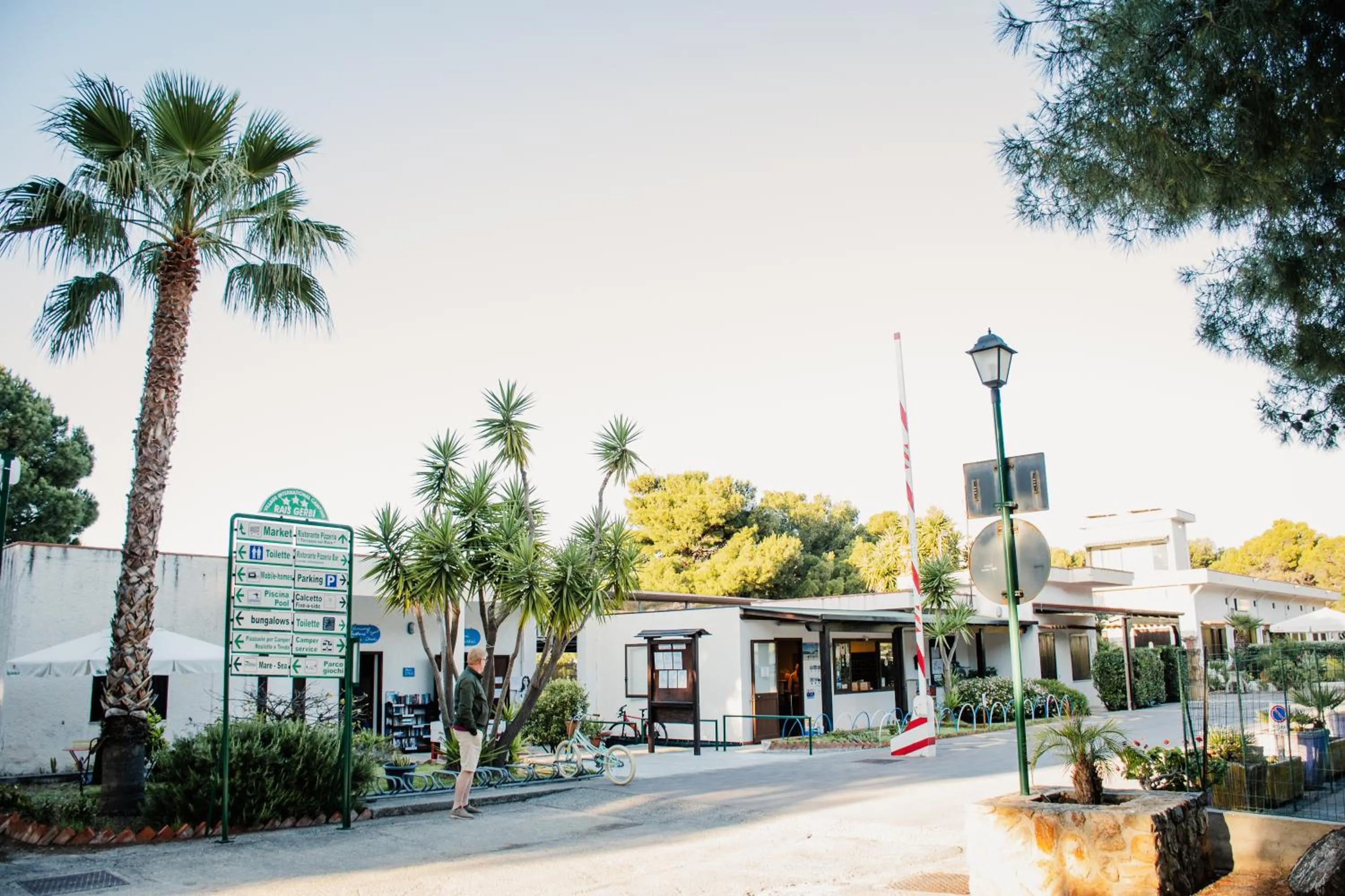 Lobby or reception in Camping & Village Rais Gerbi