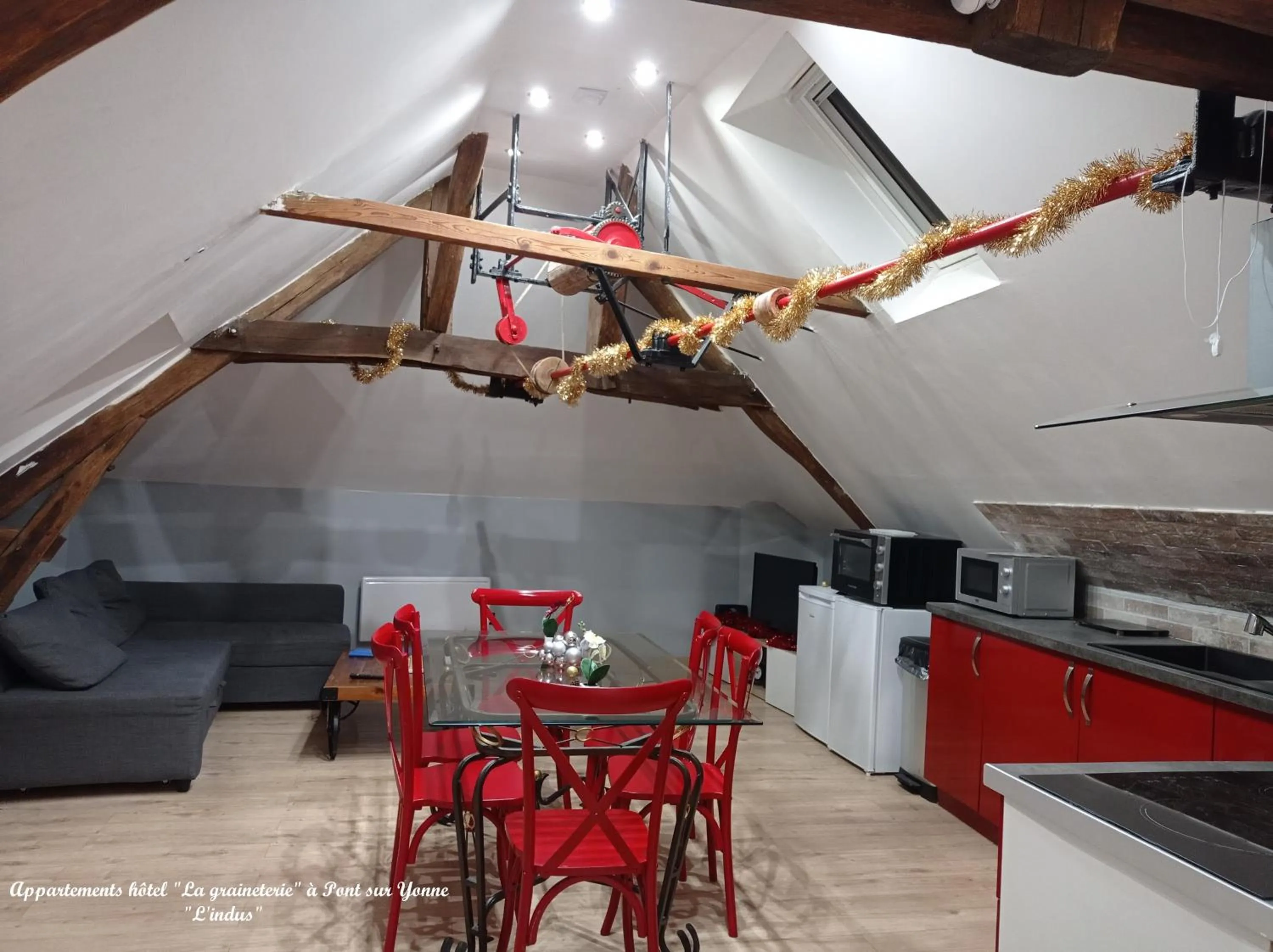 Living room in La graineterie89