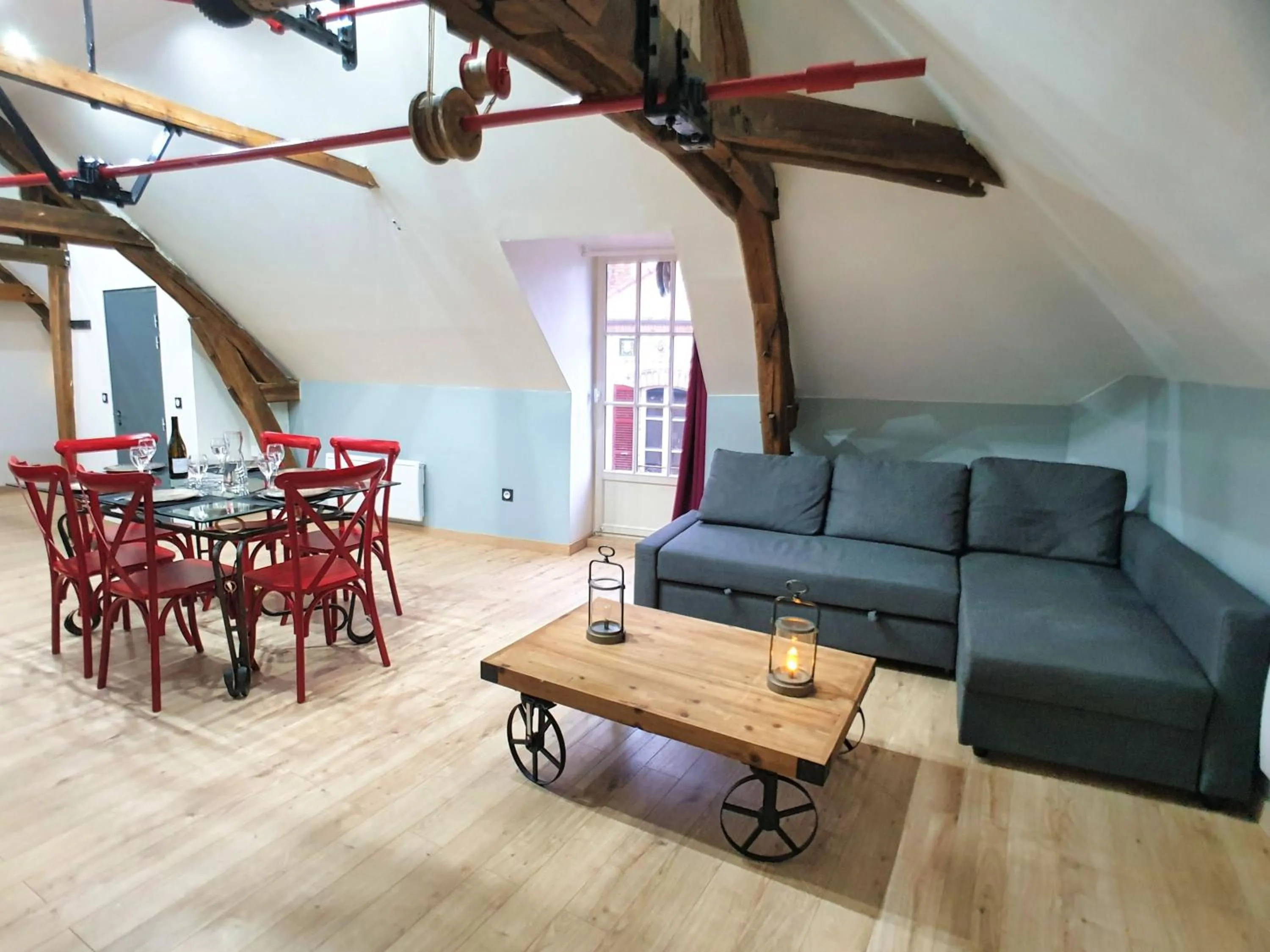 Living room in La graineterie89