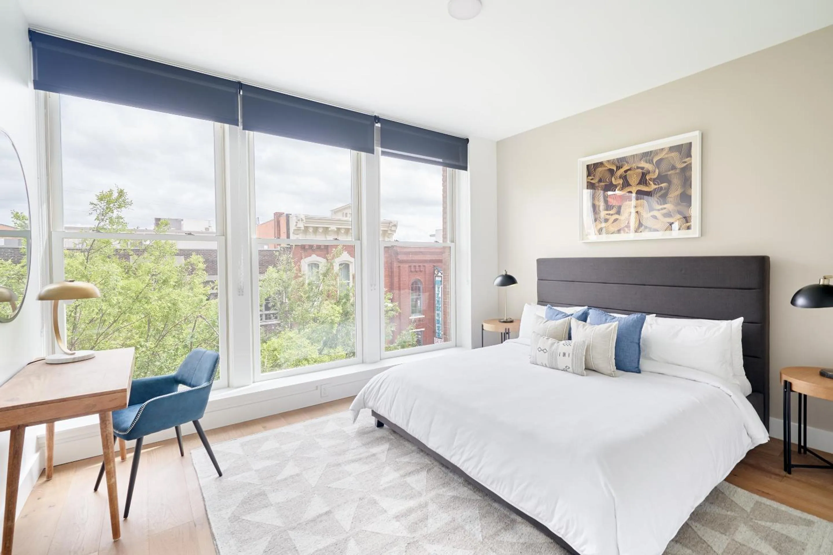 Living room, Bed in Sonder The Saddlery