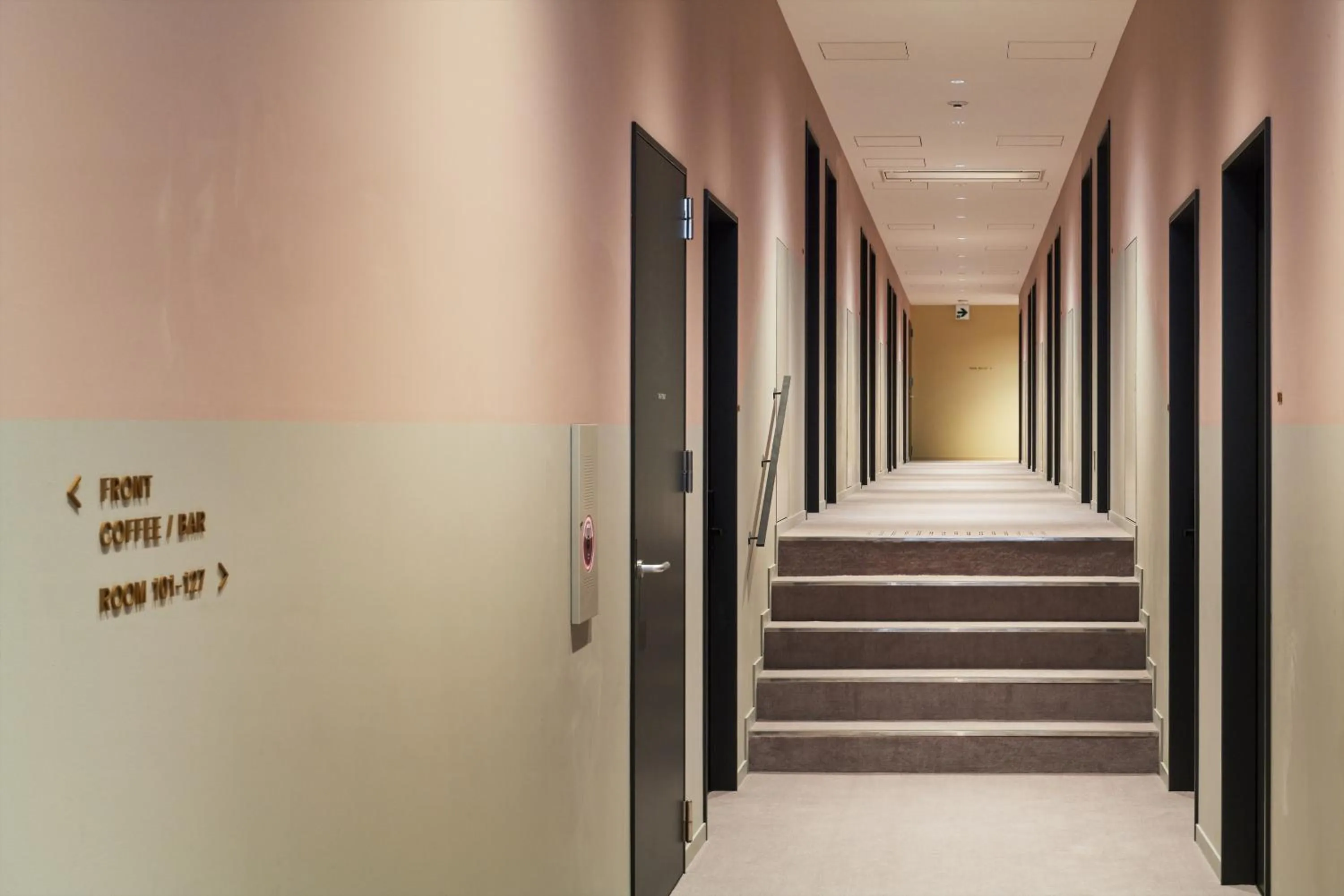 Decorative detail, Bed in MUSTARD HOTEL SHIMOKITAZAWA