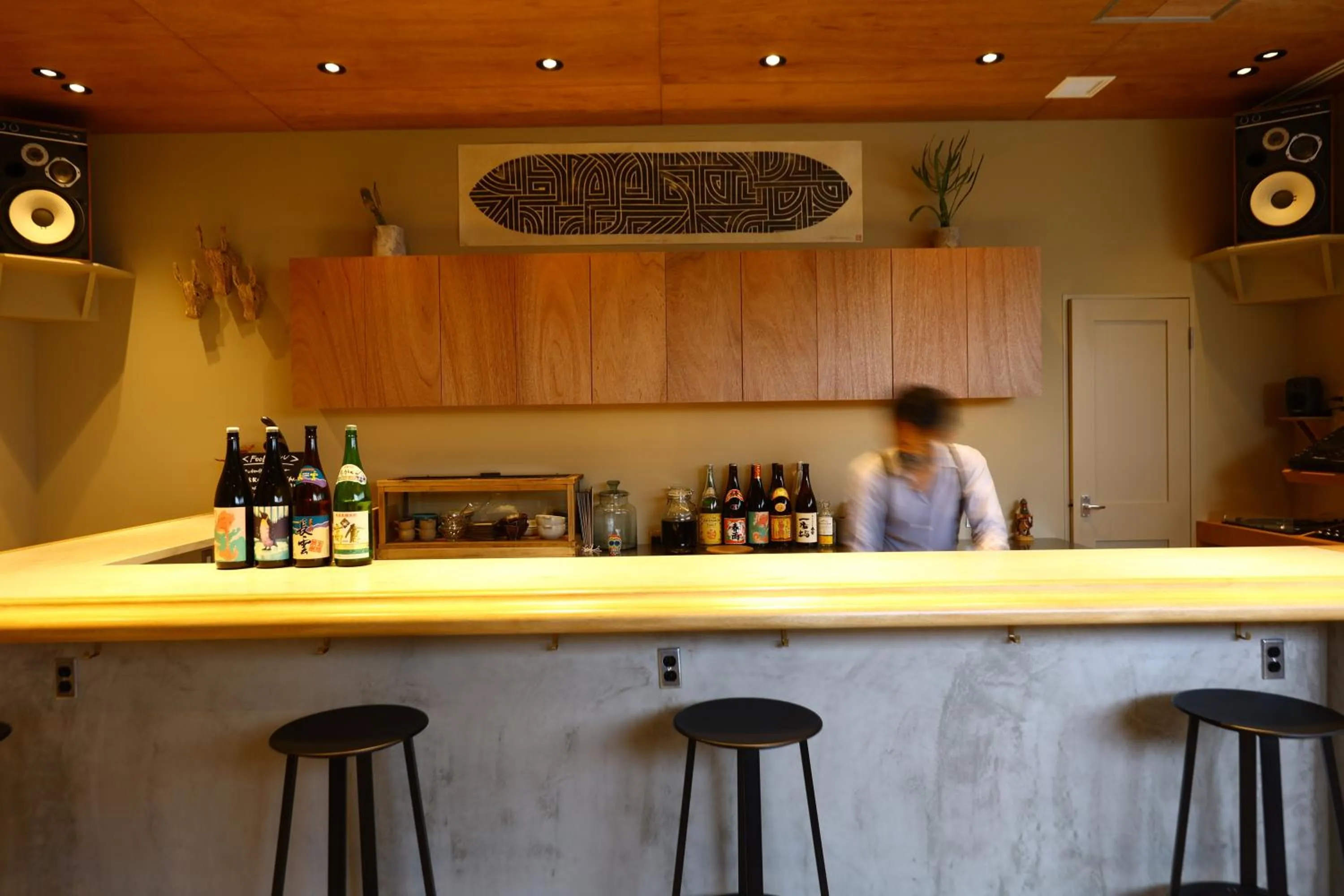 Lounge or bar in MUSTARD HOTEL SHIMOKITAZAWA