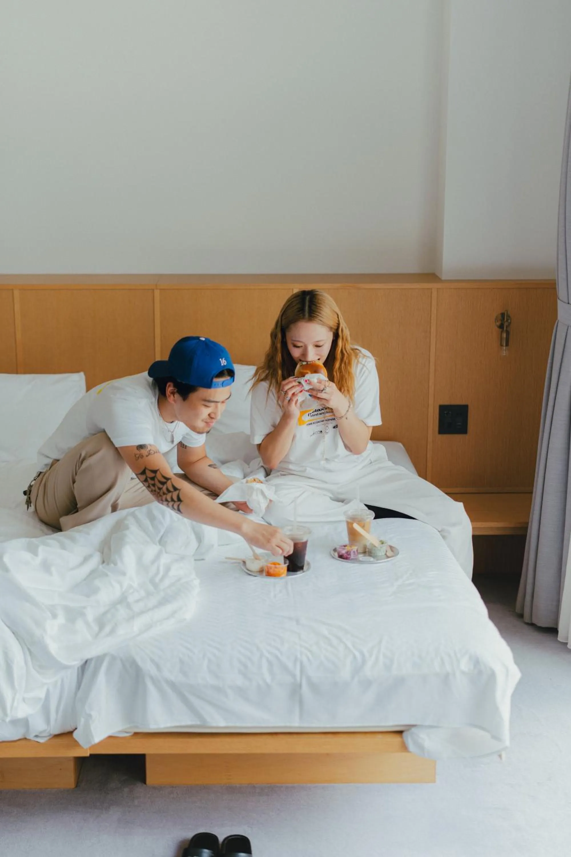 Bed in MUSTARD HOTEL SHIMOKITAZAWA