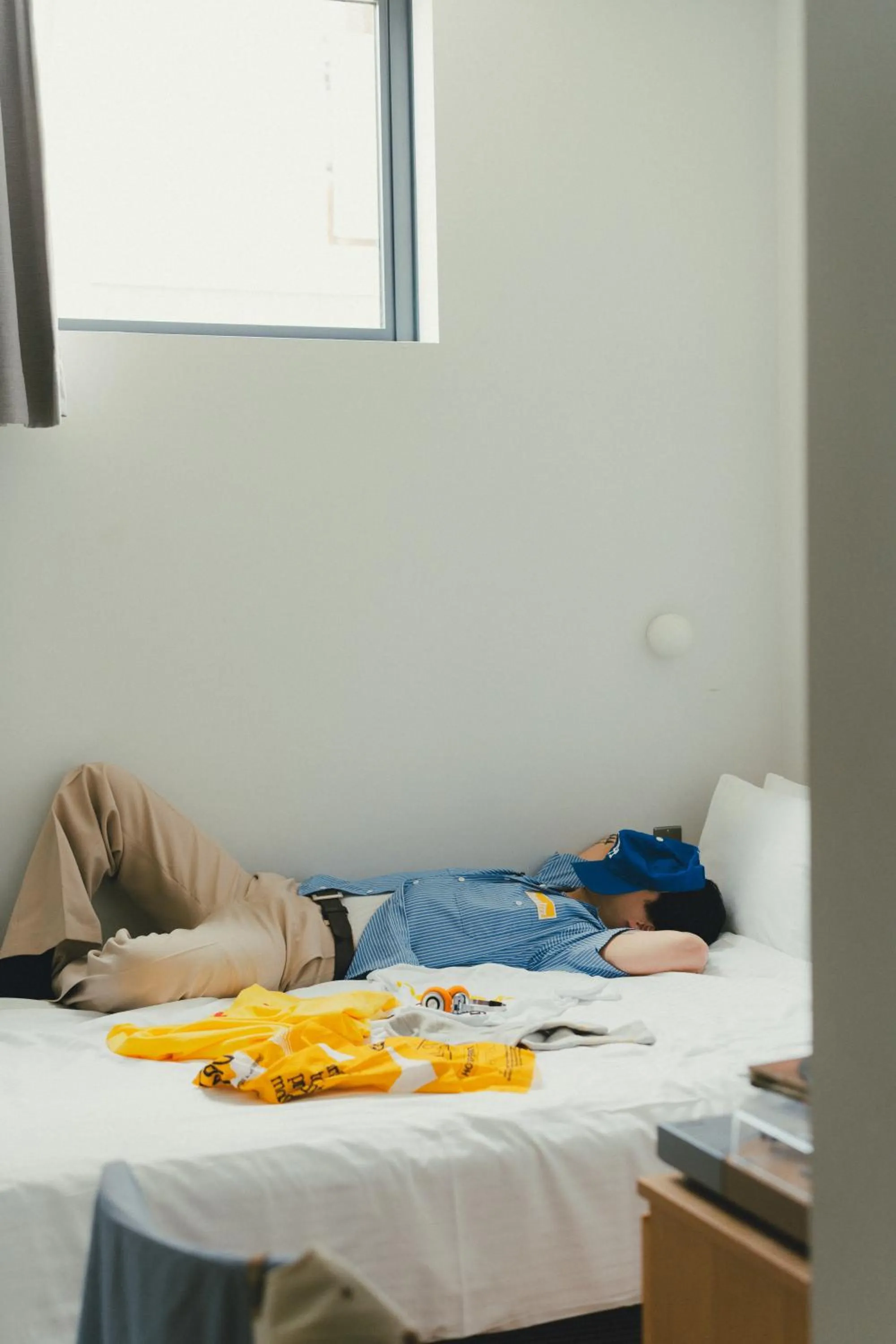Bed in MUSTARD HOTEL SHIMOKITAZAWA