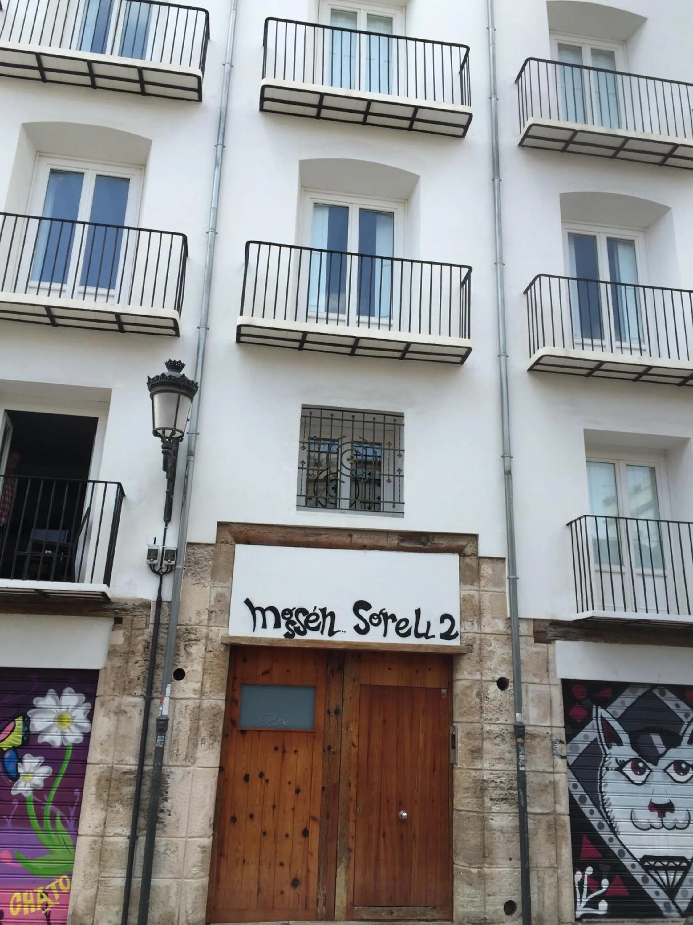 Facade/entrance in Mosen Sorell Apartments
