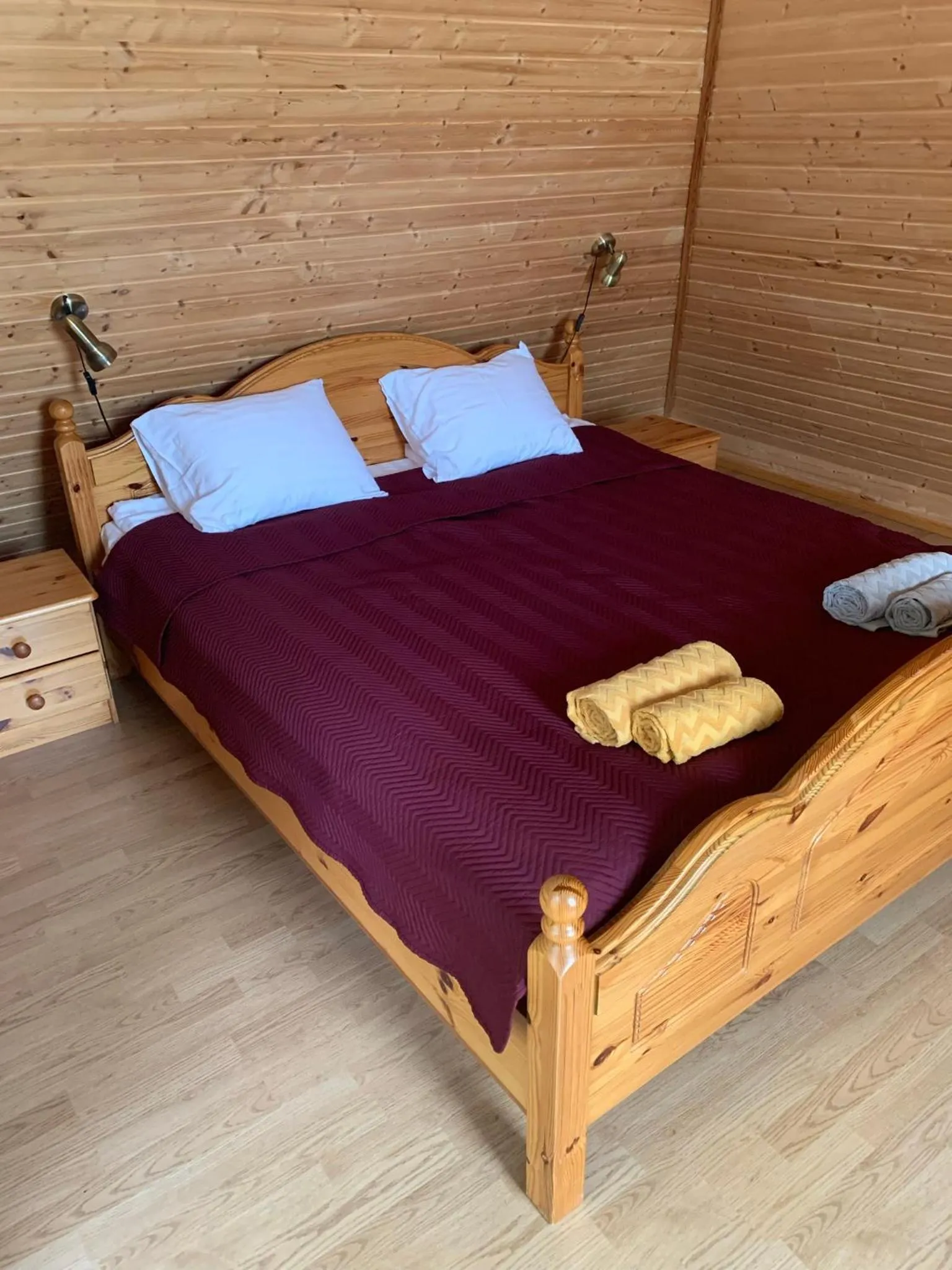 Bedroom, Bed in Keldrimäe külalistemaja