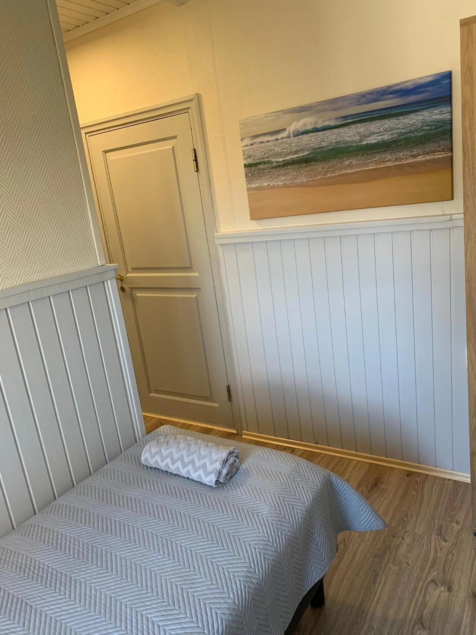 Bedroom, Bed in Keldrimäe külalistemaja