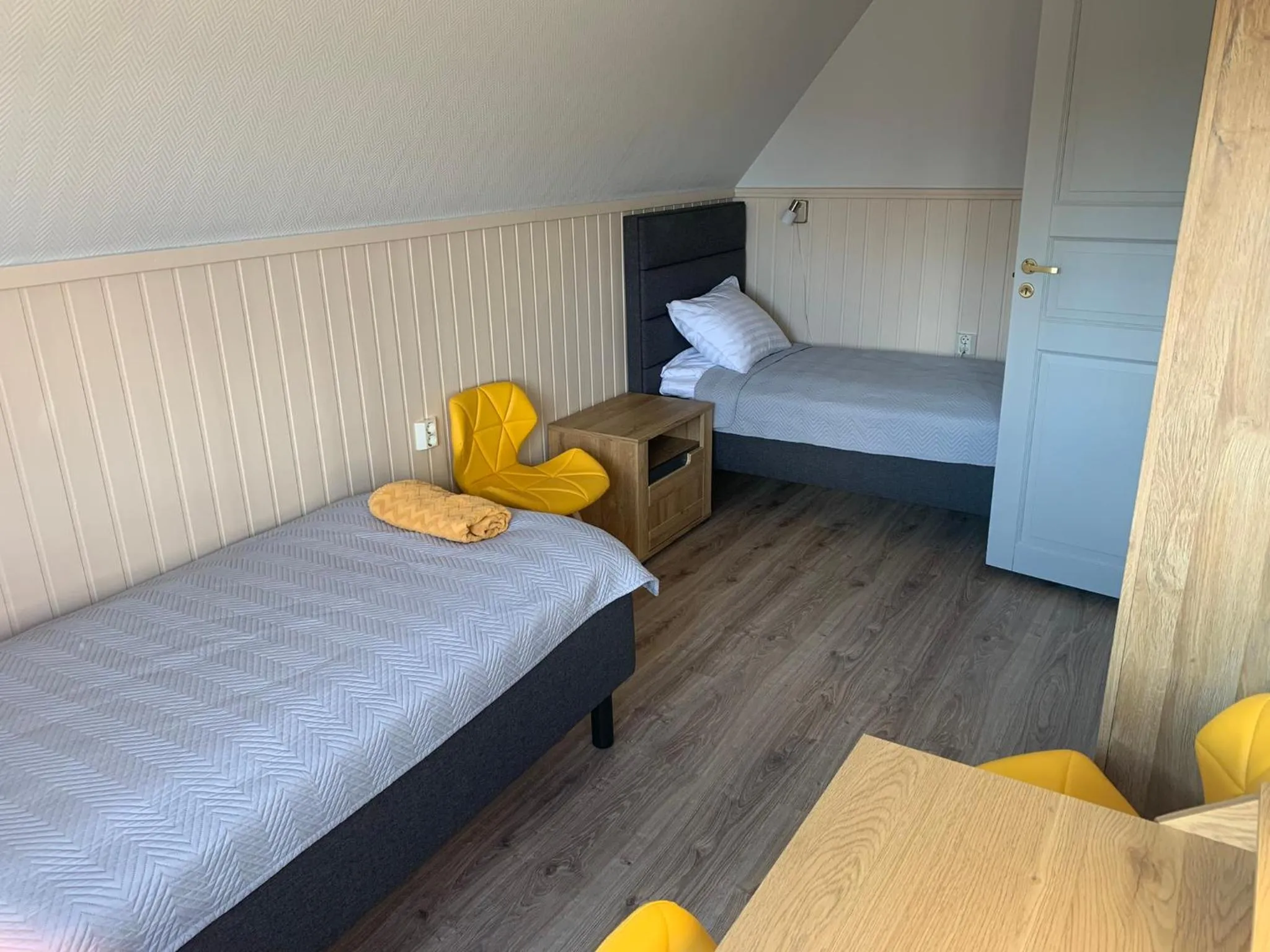 Bedroom, Bed in Keldrimäe külalistemaja