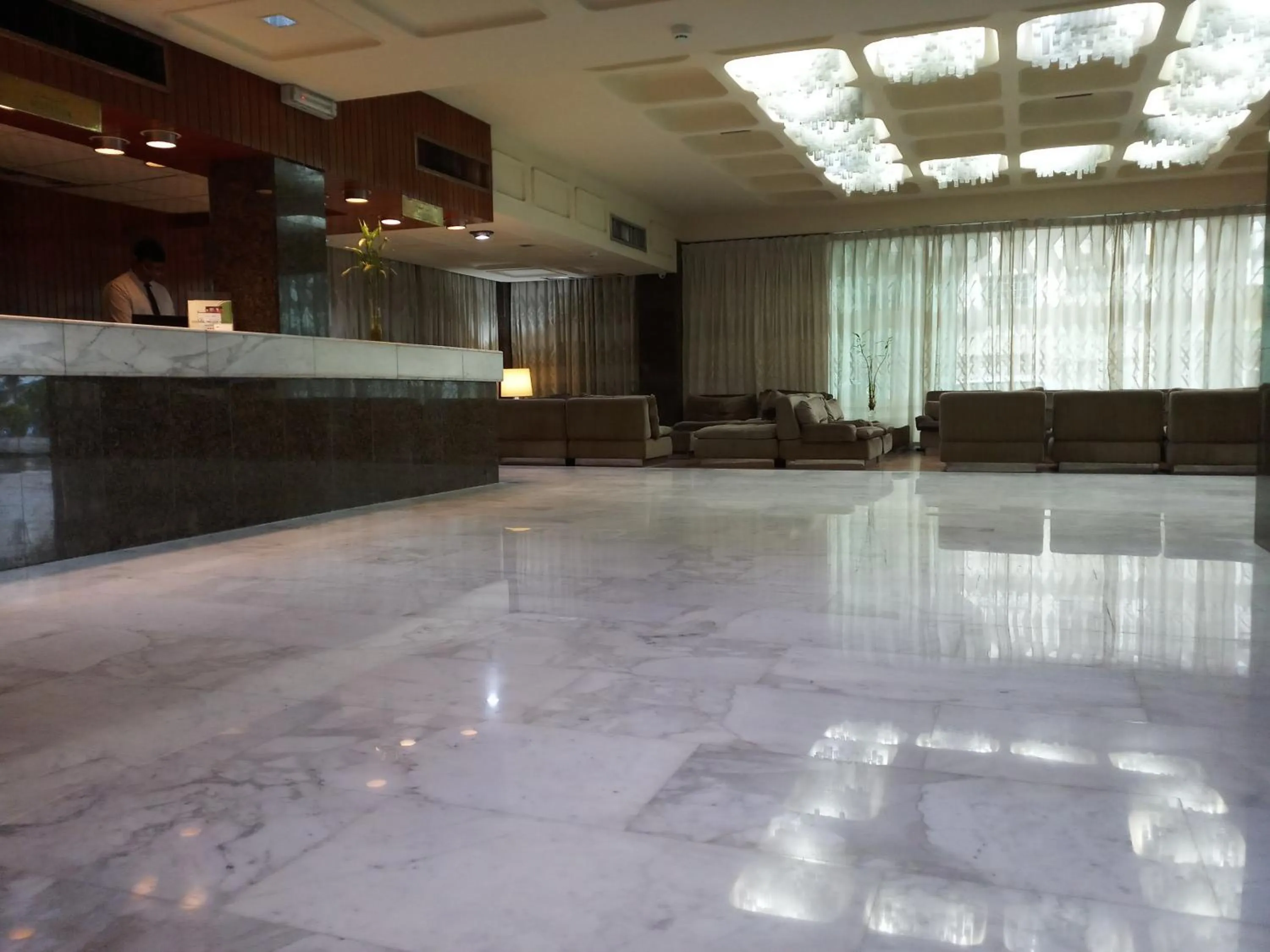 Lobby or reception in Oriental Palace Hotel