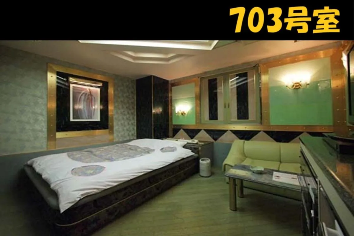 Bed in HOTEL Us Racecourse Adult only