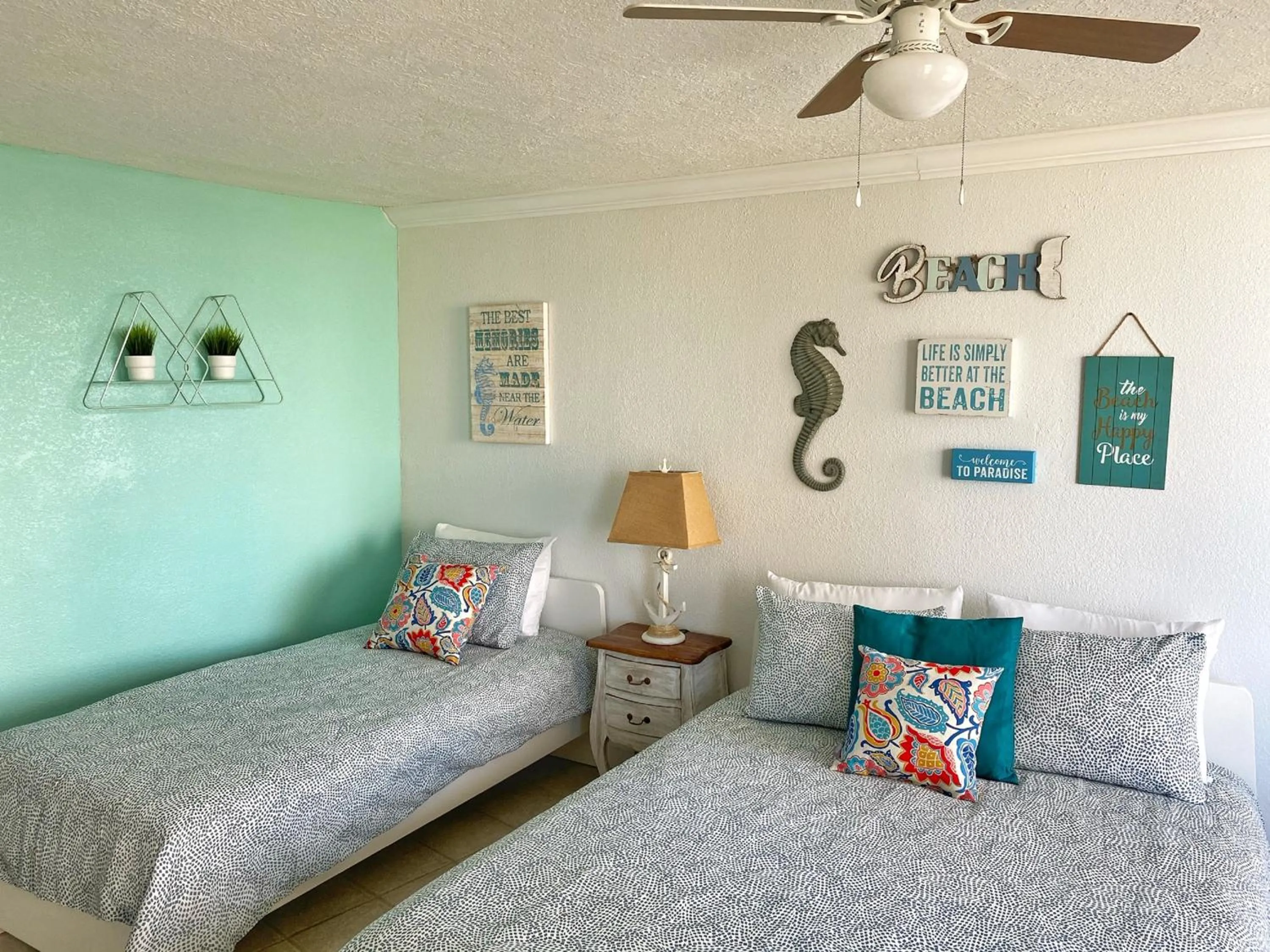 Bed in Pirates Cove Resort Studios!