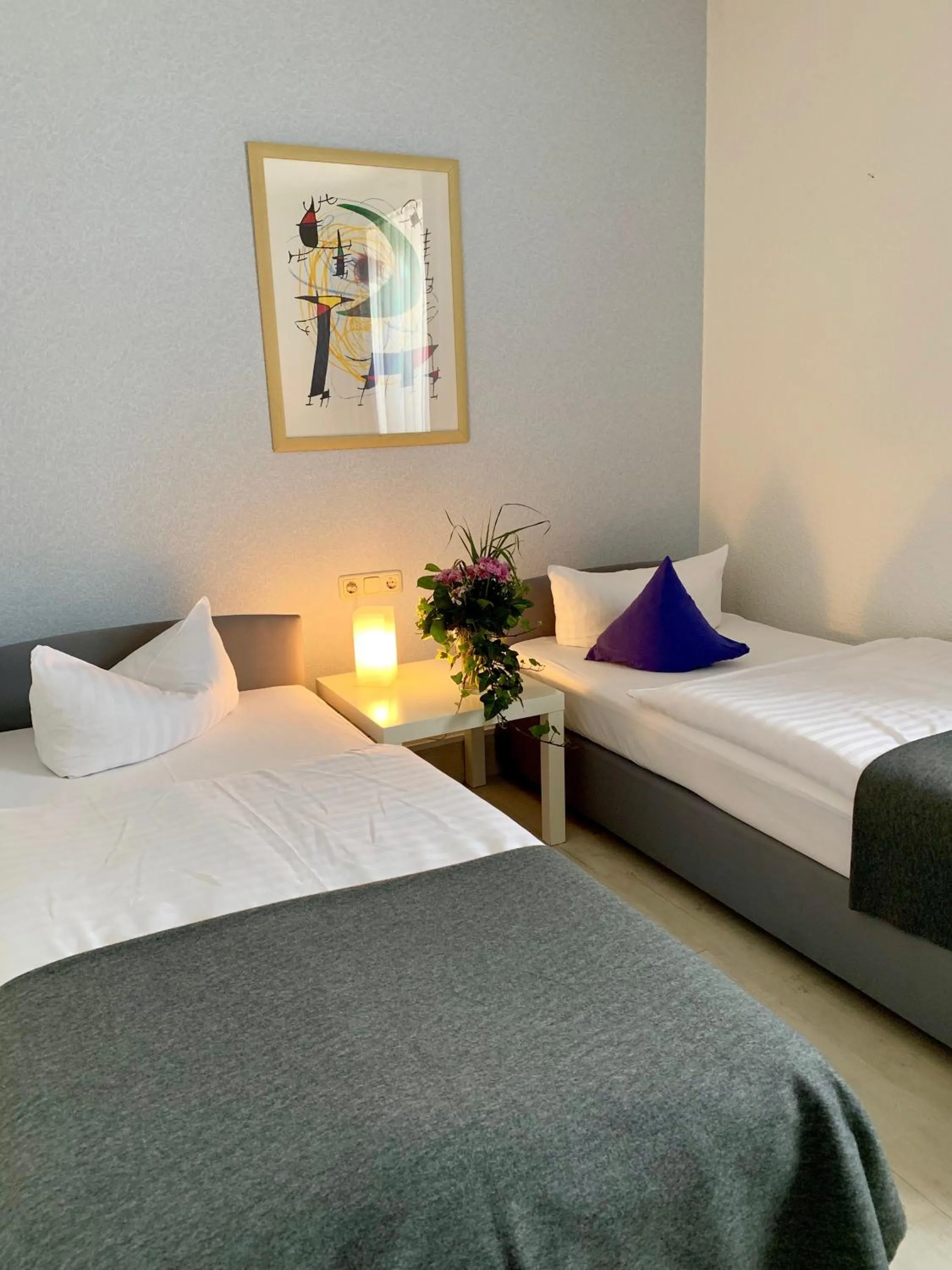 Bedroom, Bed in Art Hotel Köln