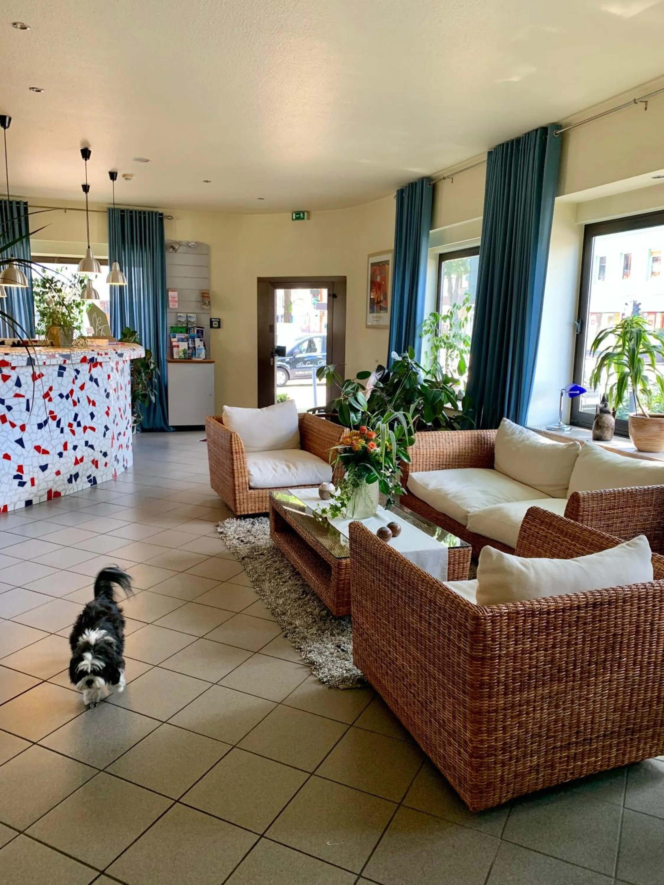 Seating area in Art Hotel Köln