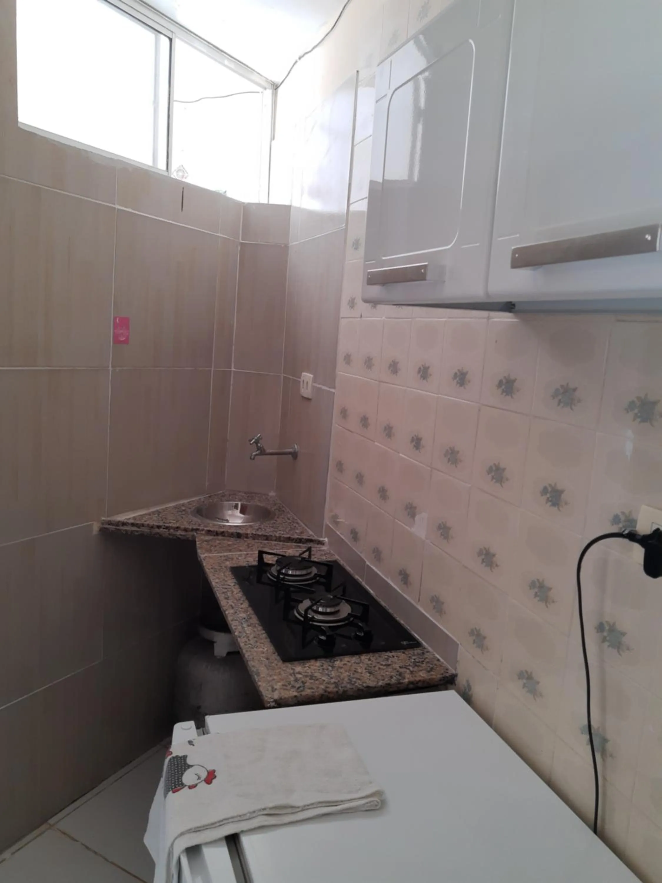 Kitchen or kitchenette in Suítes em Porto de Galinhas