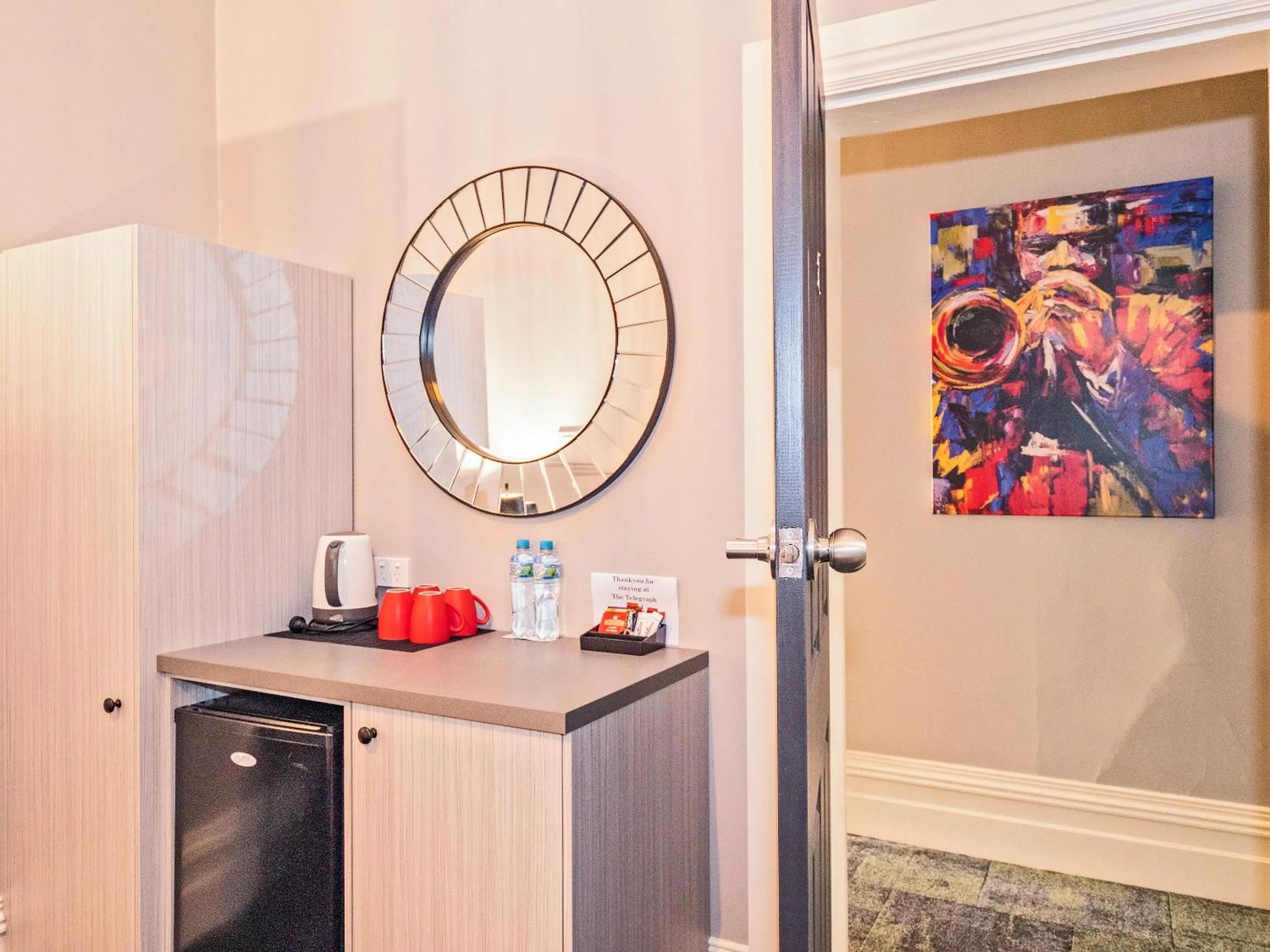 Decorative detail in Telegraph Hotel Numurkah