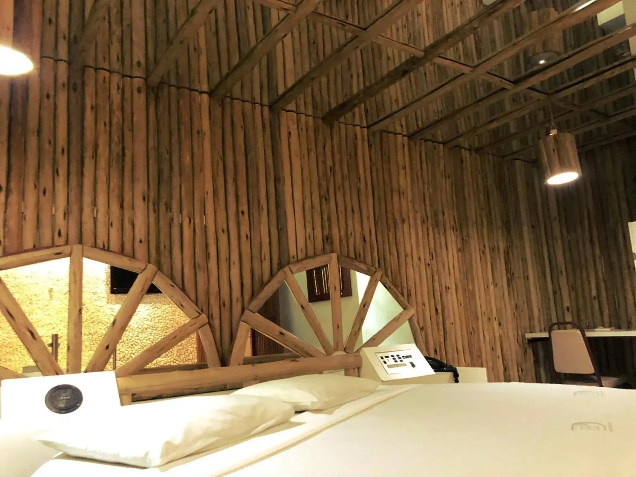 Bed in David Plaza Hotel Bed in David Plaza Hotel