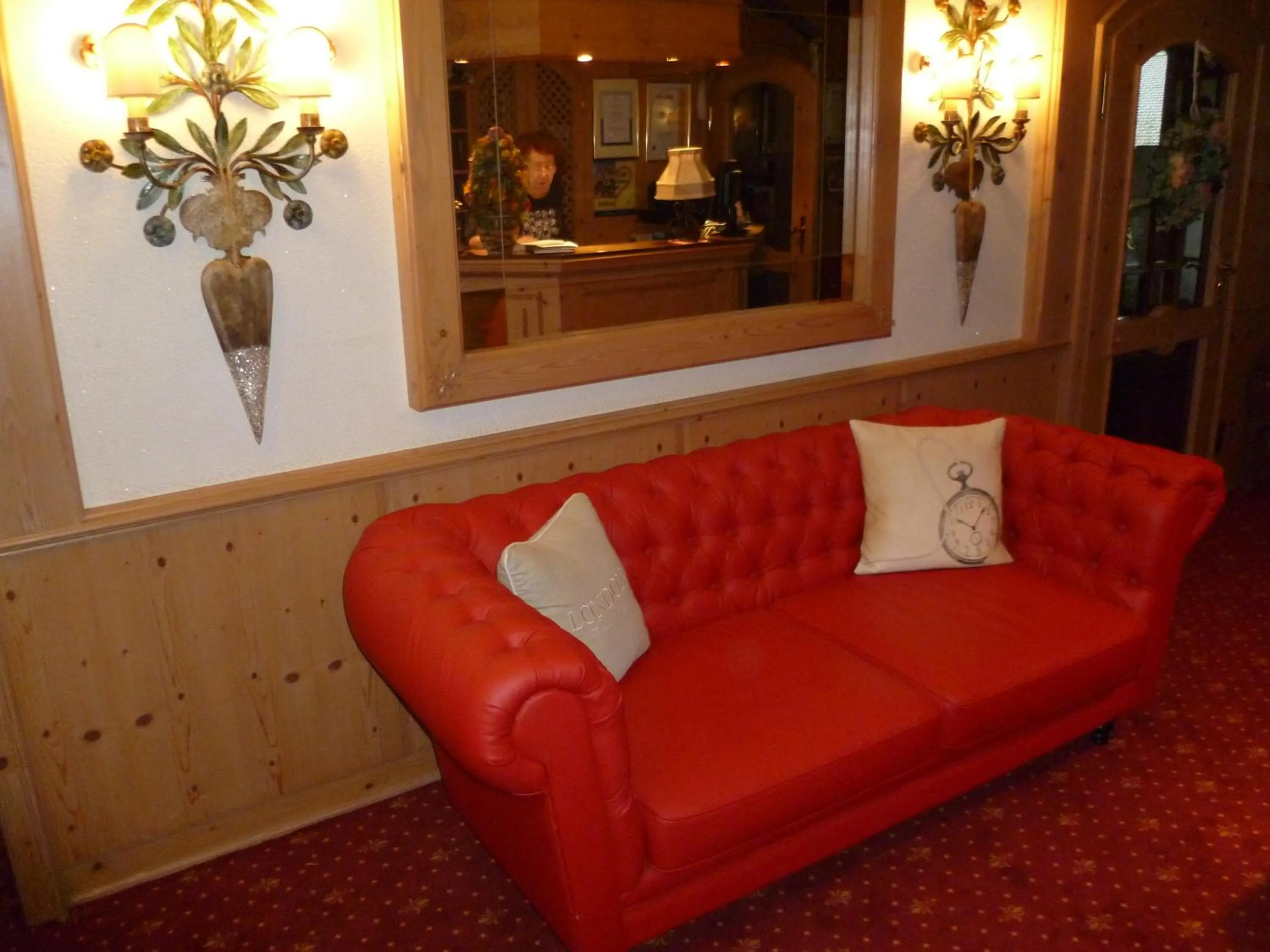 Seating area in Wellness und Romantik Hotel Helmboldt