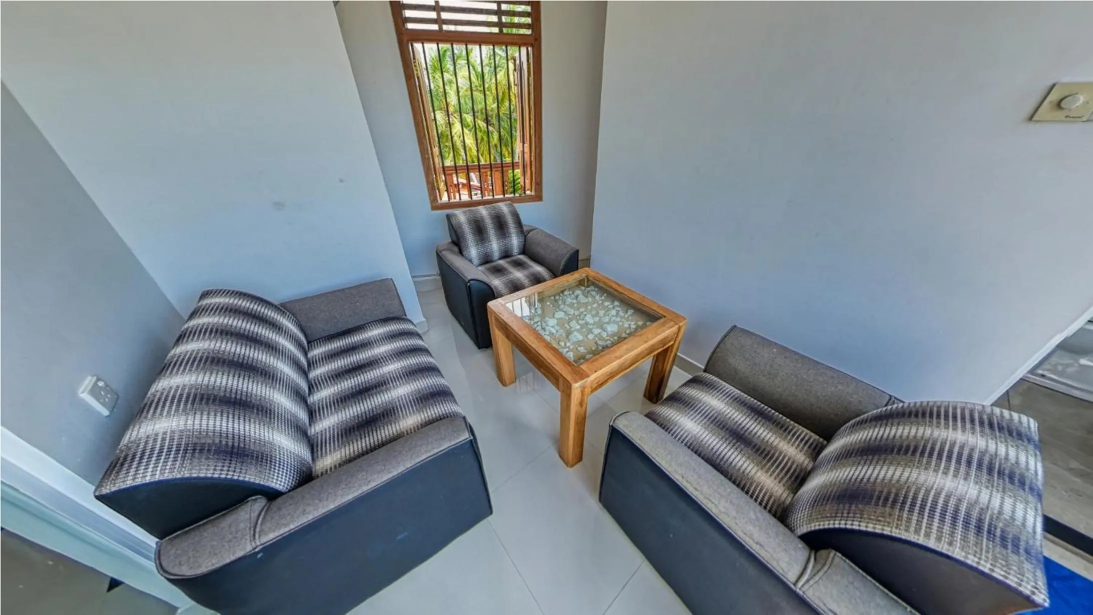 Seating area in Sky Garden Mini Hotel