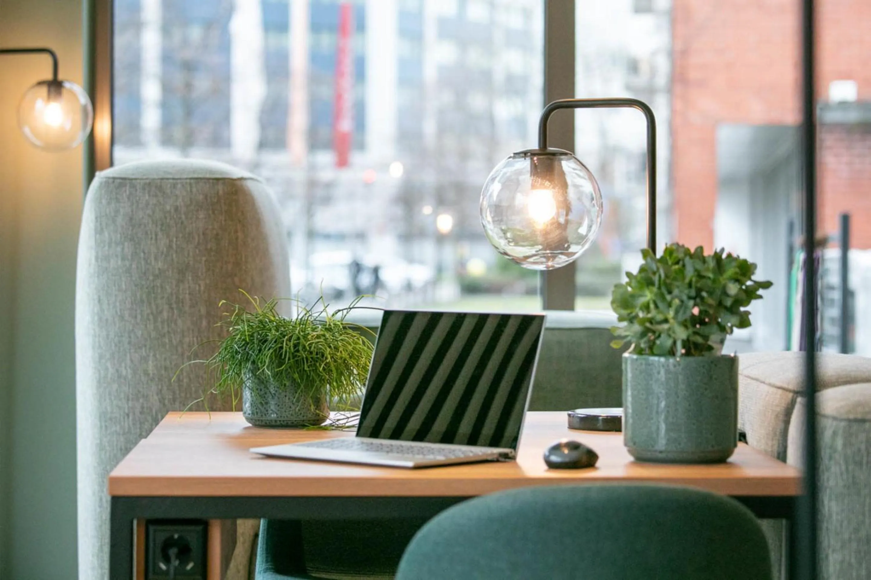 Communal lounge/ TV room in Brera Serviced Apartments Frankfurt West