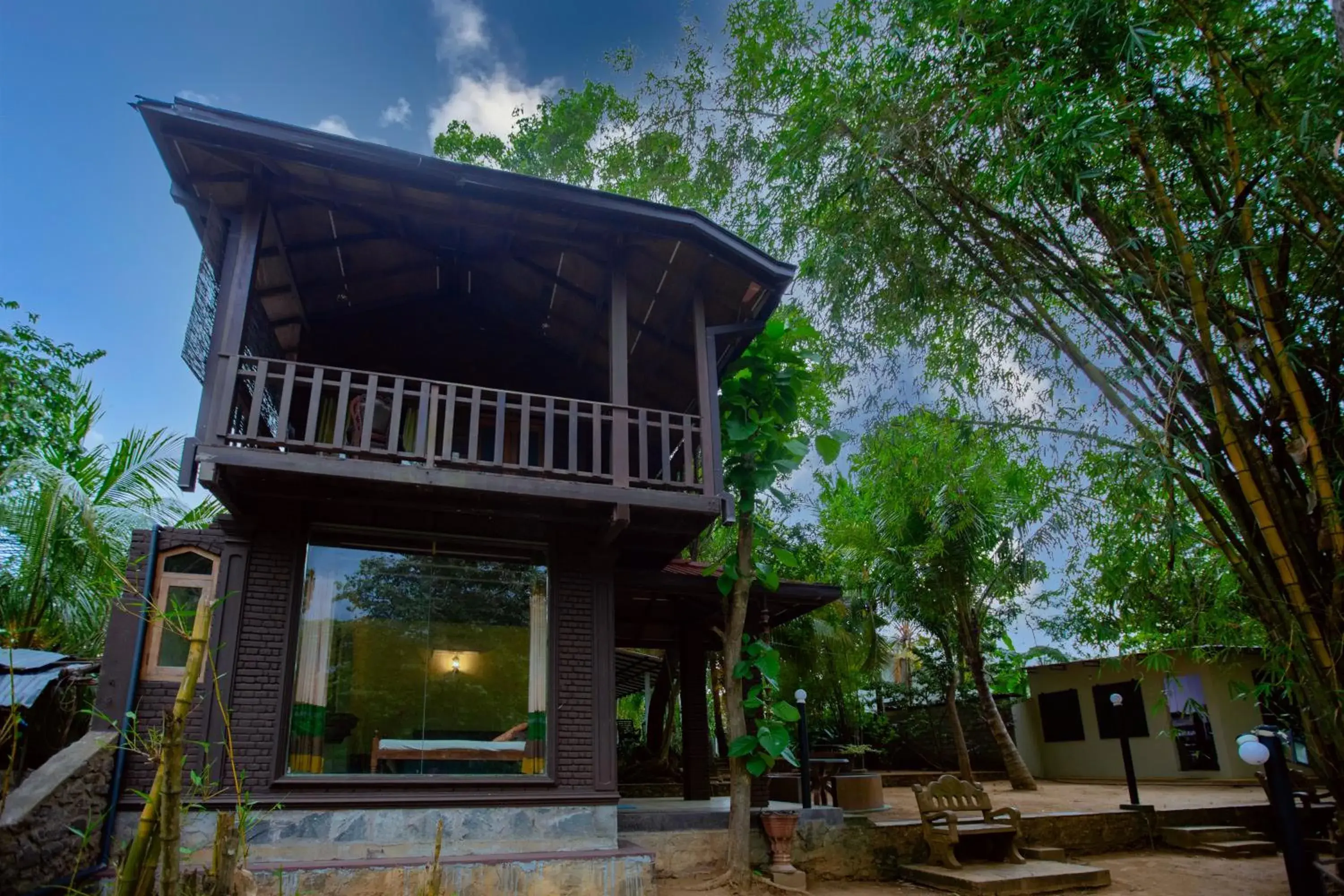 Property building in Yala River Face Inn Property building in Yala River Face Inn