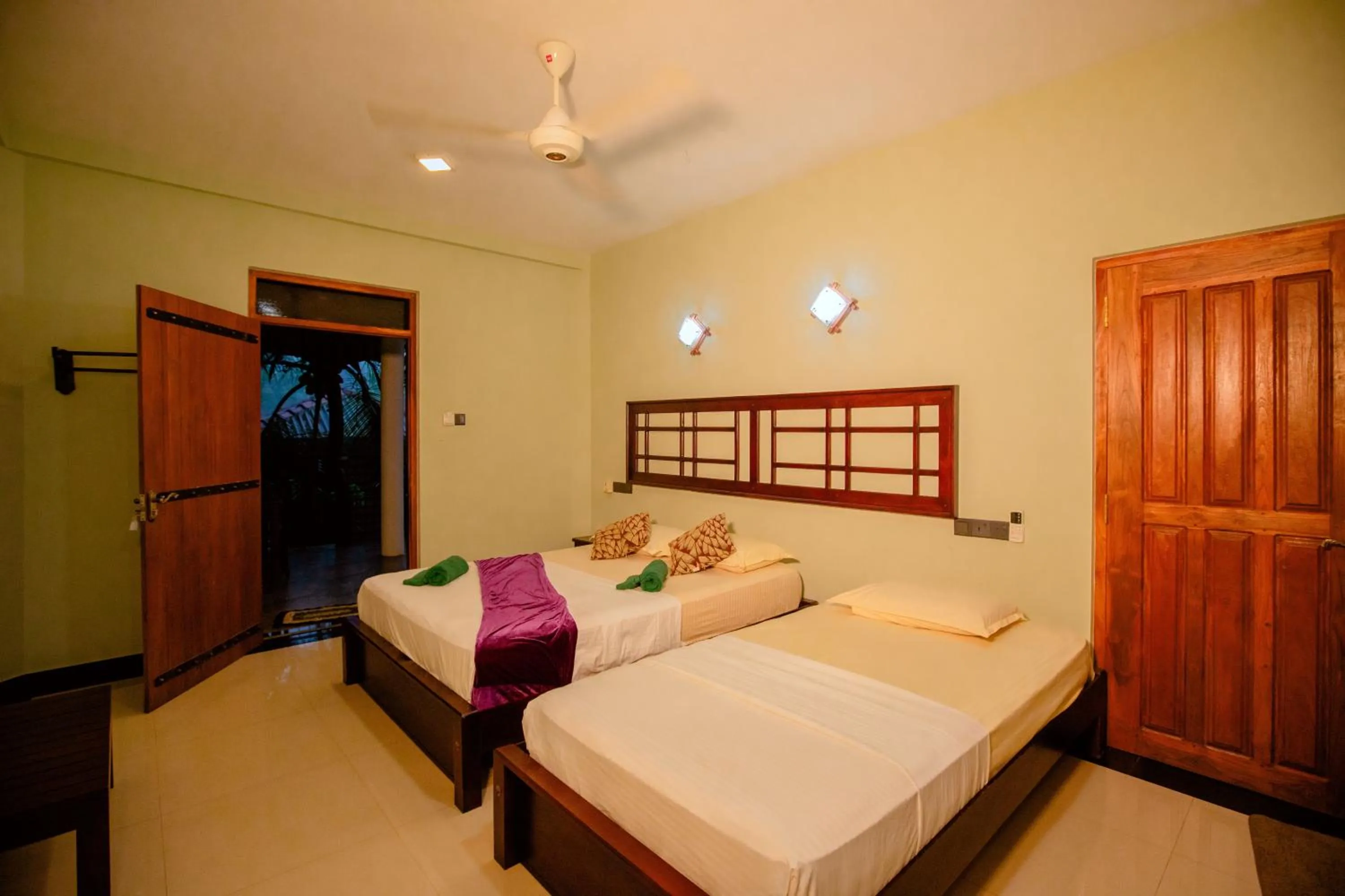 Bedroom, Bed in Yala River Face Inn