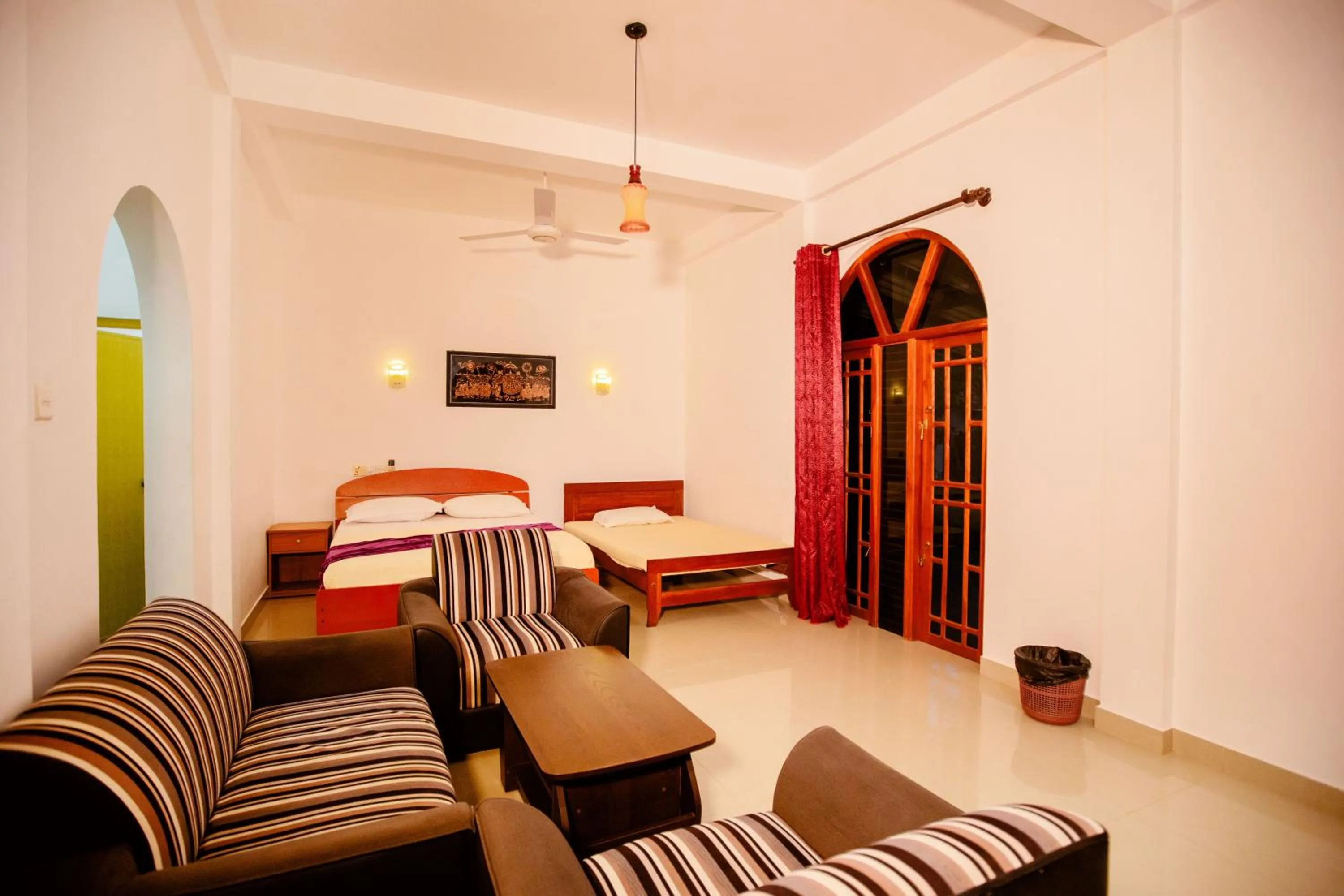 Bedroom, Bed in Yala River Face Inn